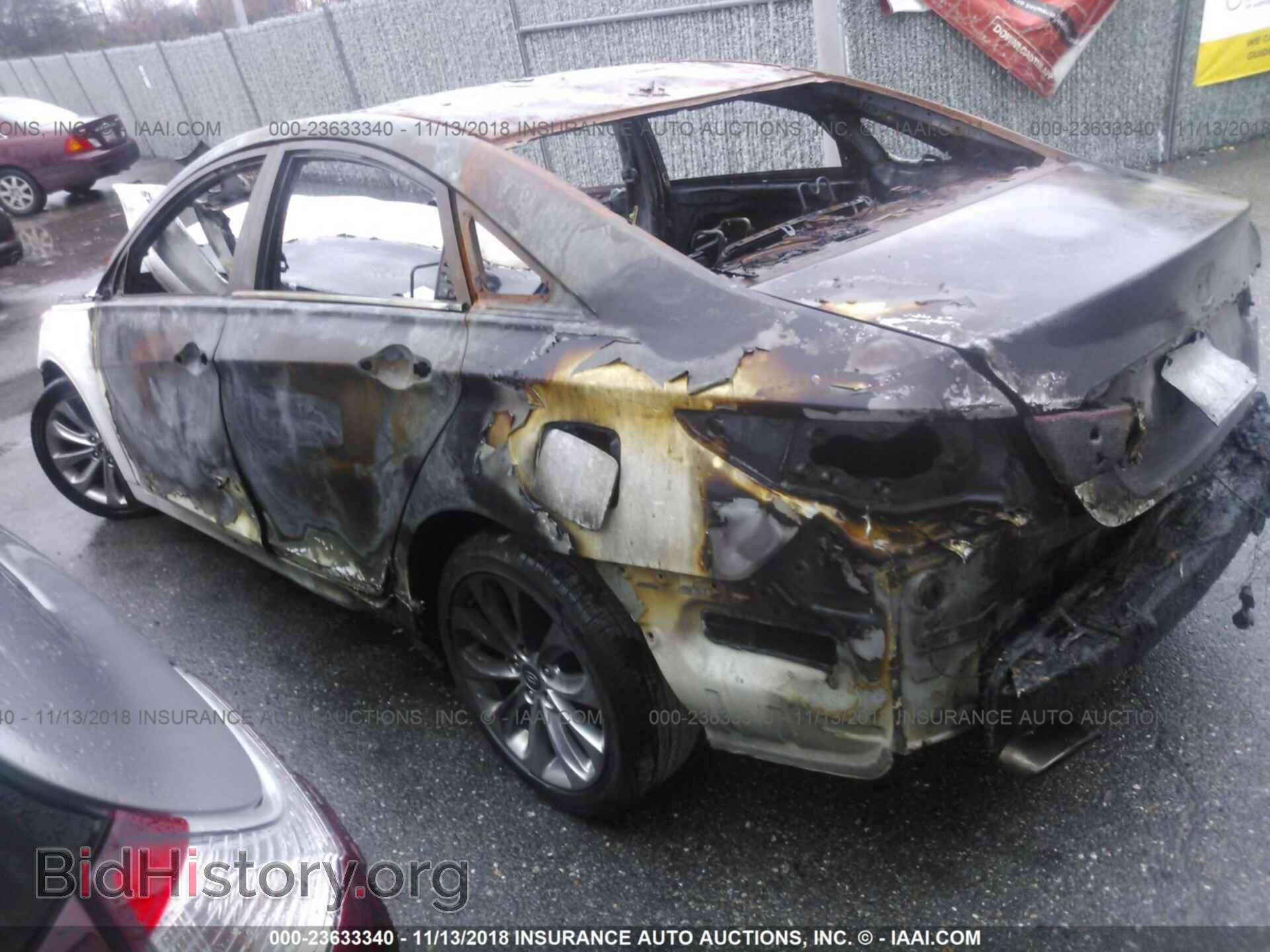2012 HYUNDAI SONATA - VIN: 5NPEC4AB6CH418980 - Фото 3