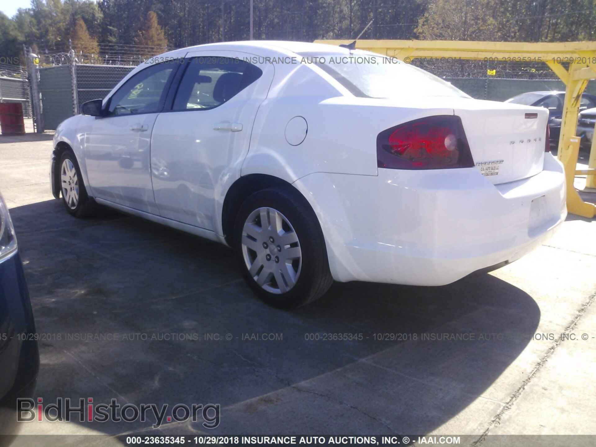 2012 Dodge Avenger - VIN: 1C3CDZAB2CN118651 - Фото 3