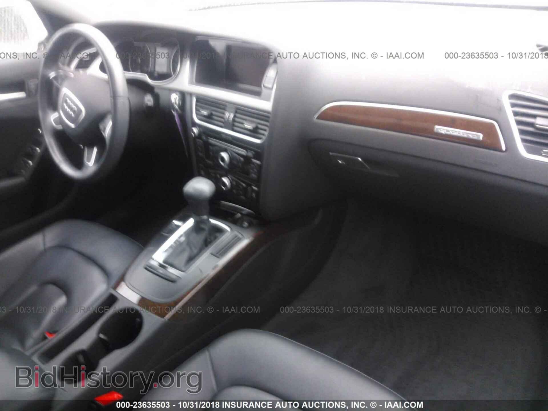 2013 Audi A4 - VIN: WAUBFAFL9DN019442 - Photo 5