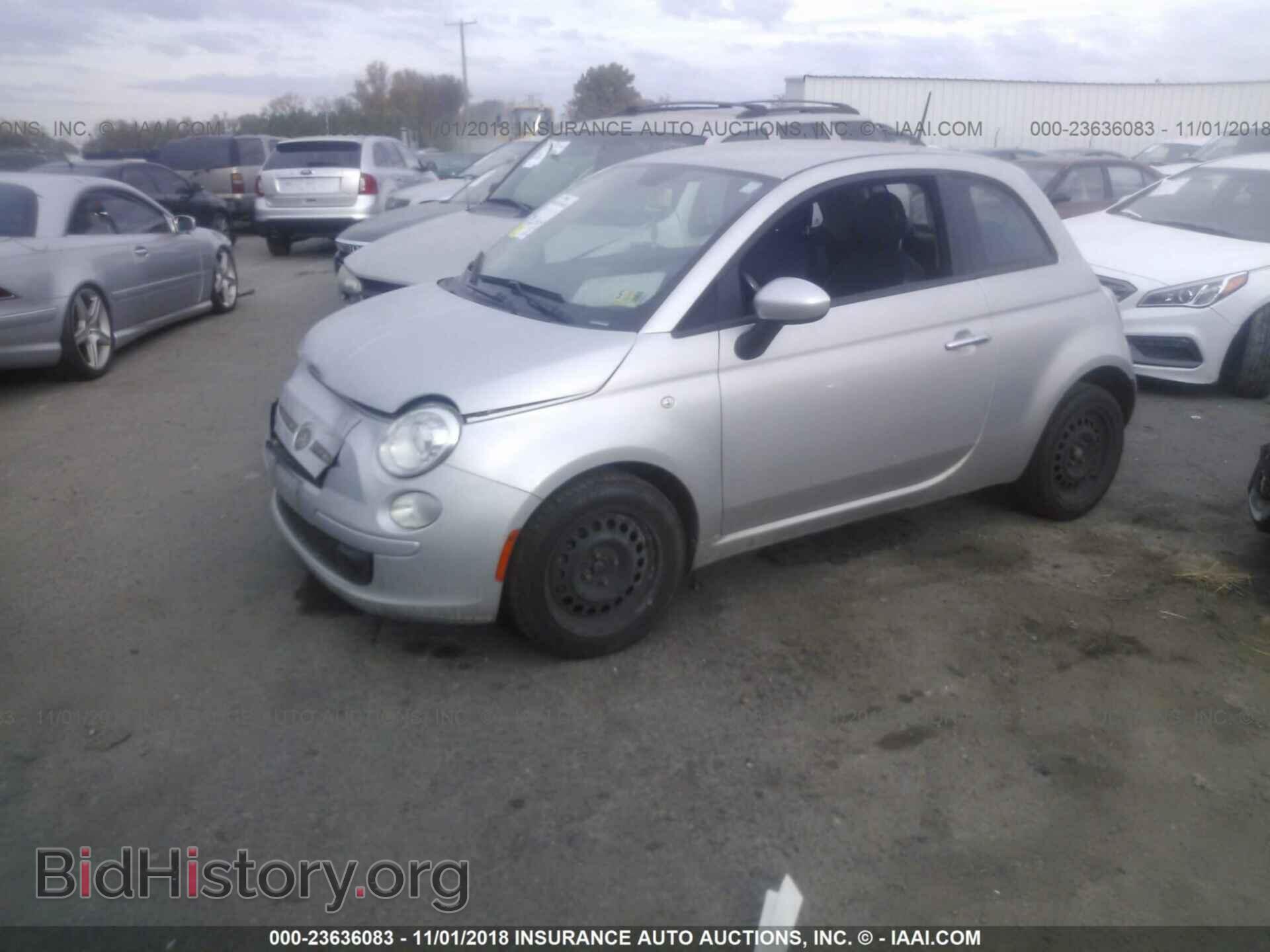 2012 Fiat 500 - VIN: 3C3CFFARXCT233746 - Фото 2