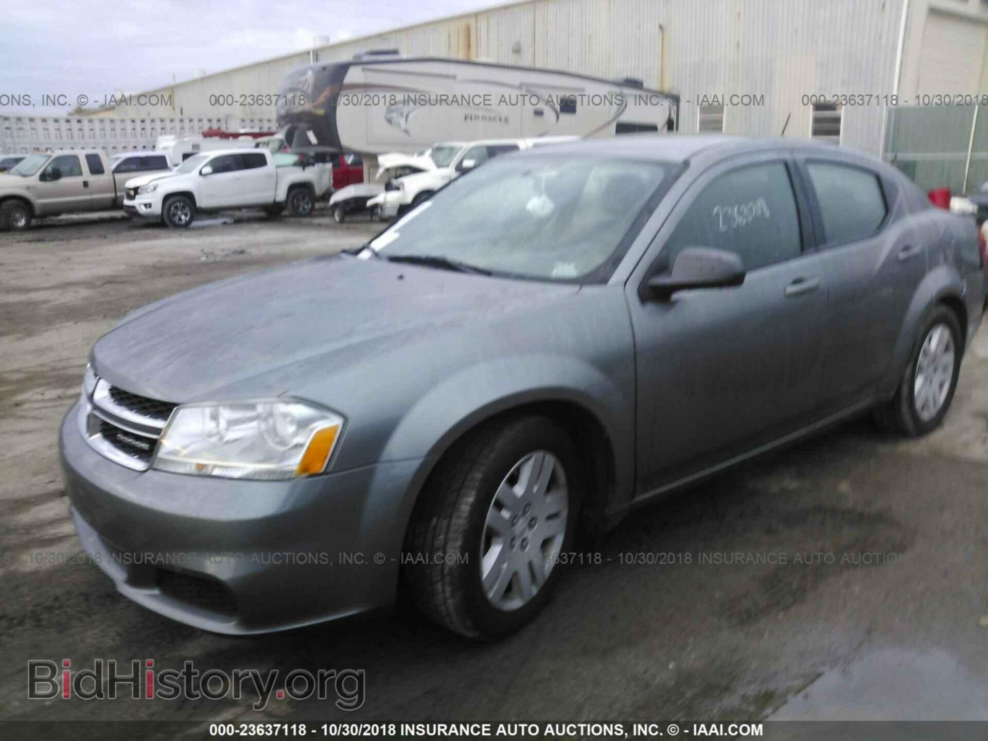 2012 Dodge Avenger - VIN: 1C3CDZAB4CN110213 - Фото 2