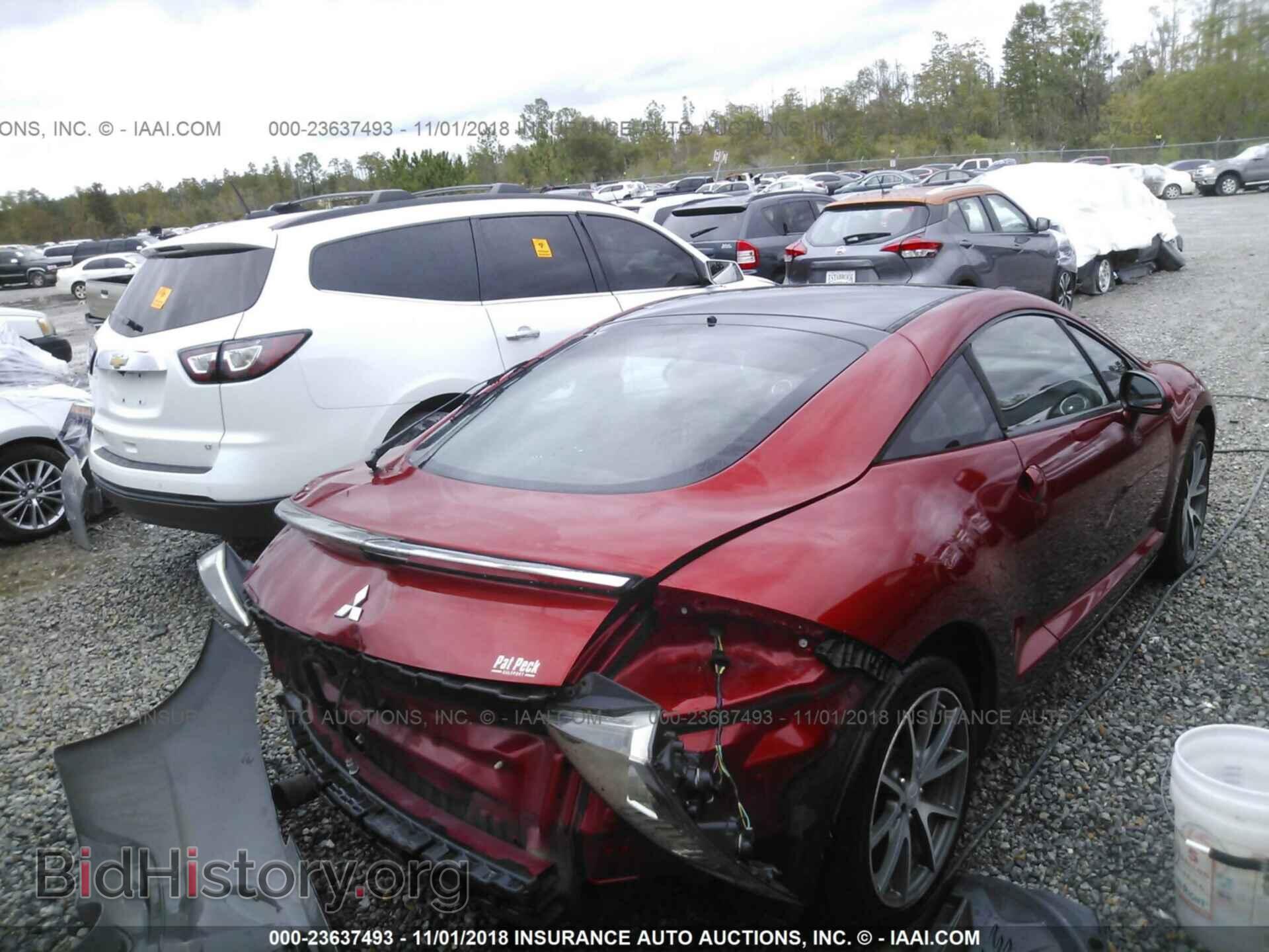 2011 MITSUBISHI ECLIPSE - VIN: 4A31K5DFXBE003405 - Фото 4