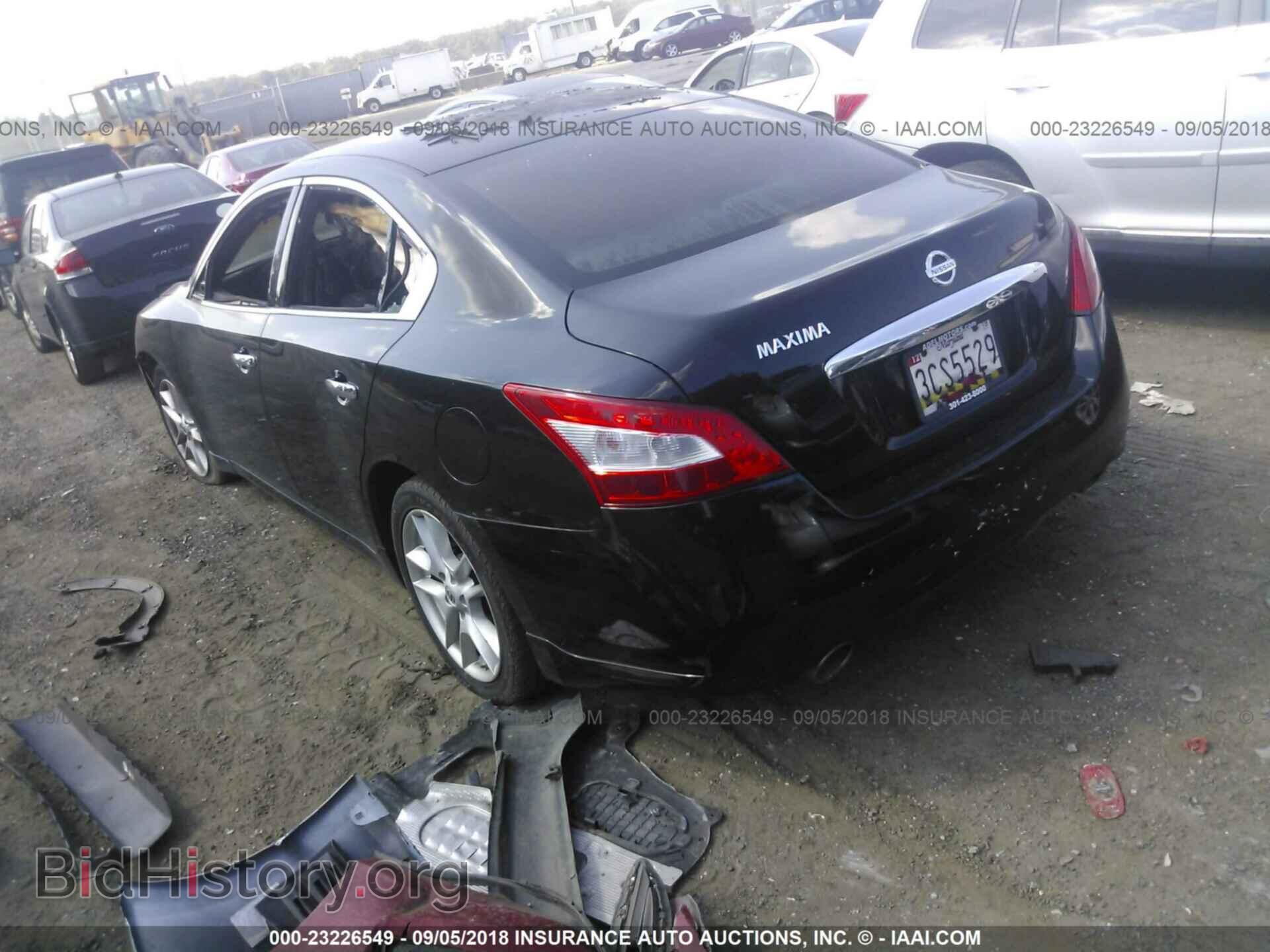 2011 NISSAN MAXIMA - VIN: 1N4AA5AP8BC858558 - Фото 3