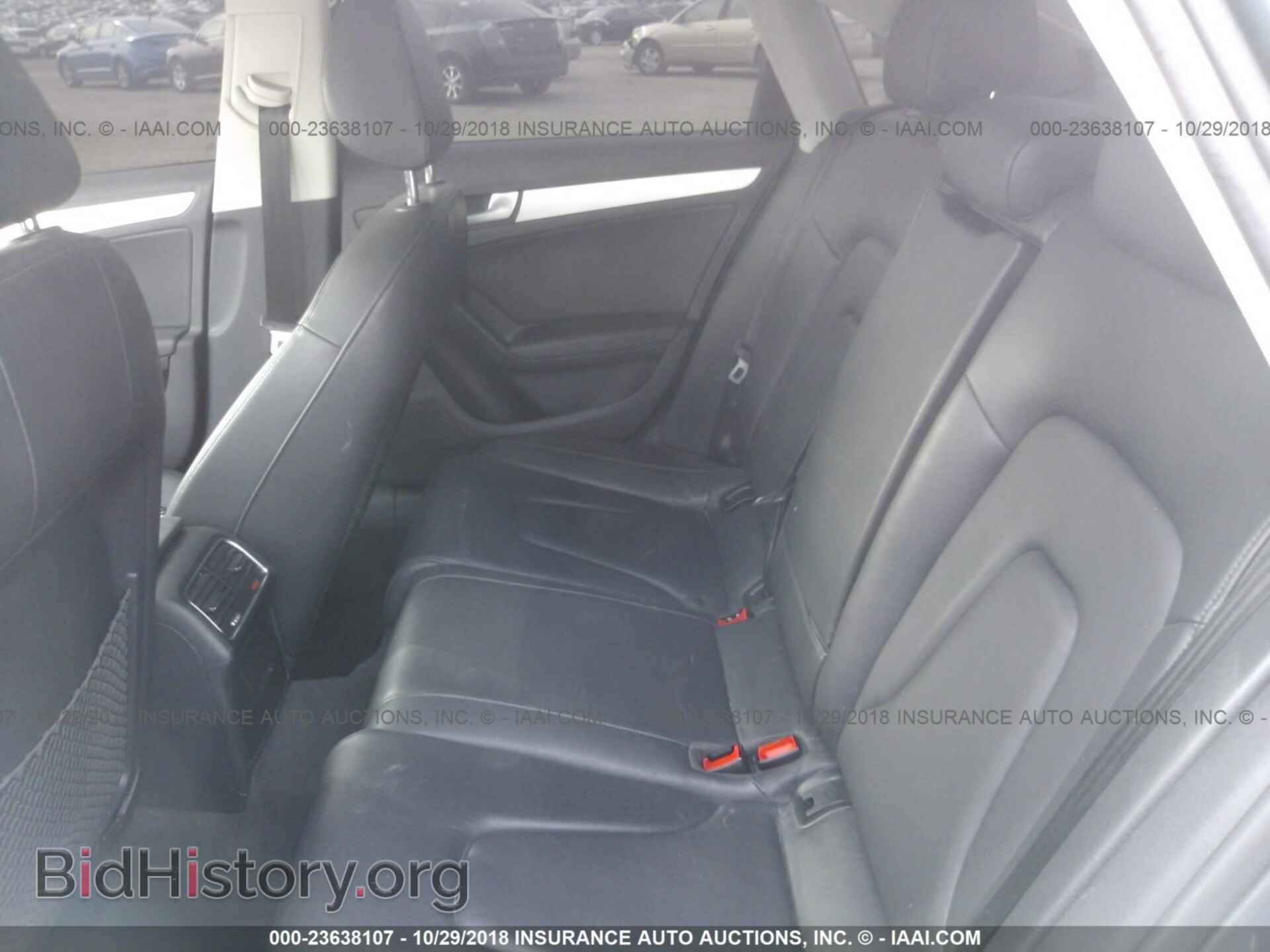 2012 AUDI A4 - VIN: WAUFFAFL2CA116828 - Фото 8