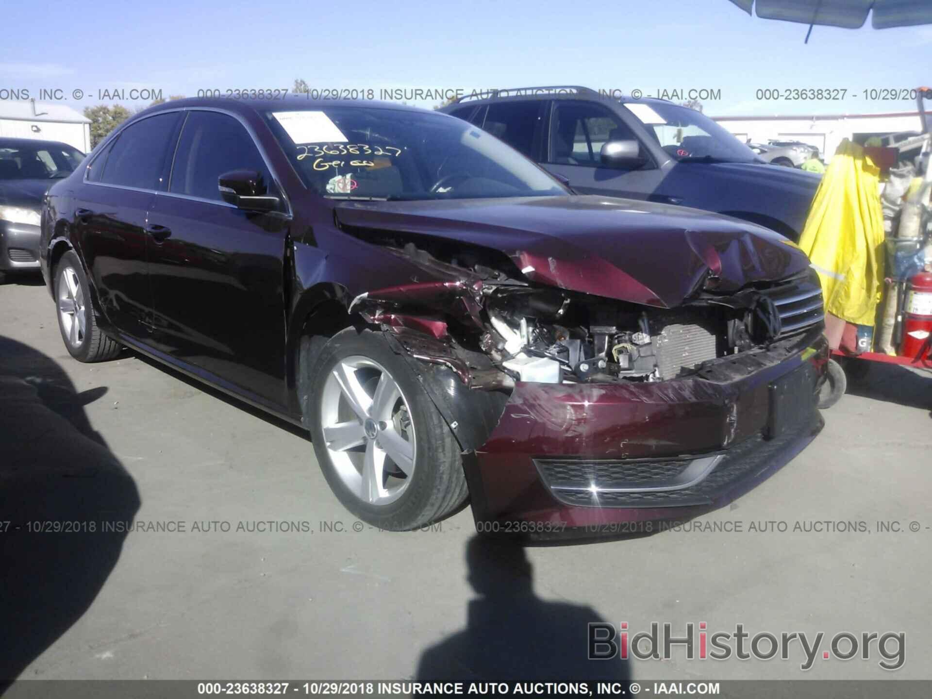 Photo 1VWAS7A37EC040160 - VOLKSWAGEN PASSAT 2014