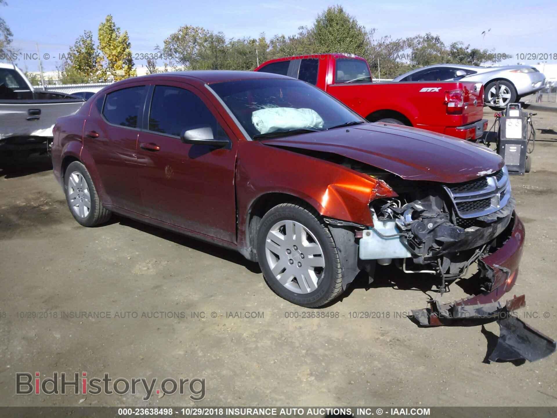 Photo 1C3CDZAB0CN173504 - Dodge Avenger 2012
