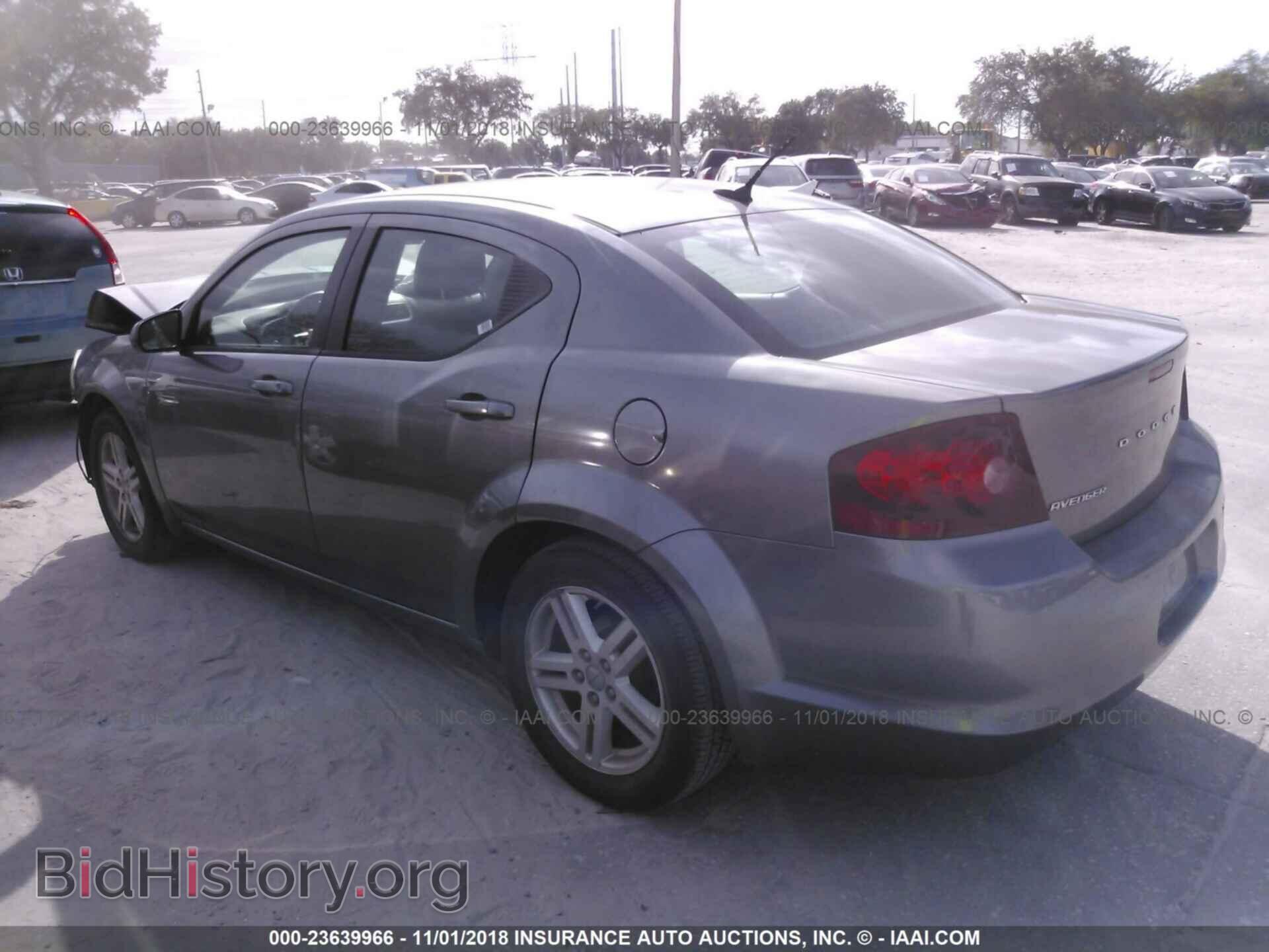 2013 Dodge Avenger - VIN: 1C3CDZCB1DN625118 - Фото 3