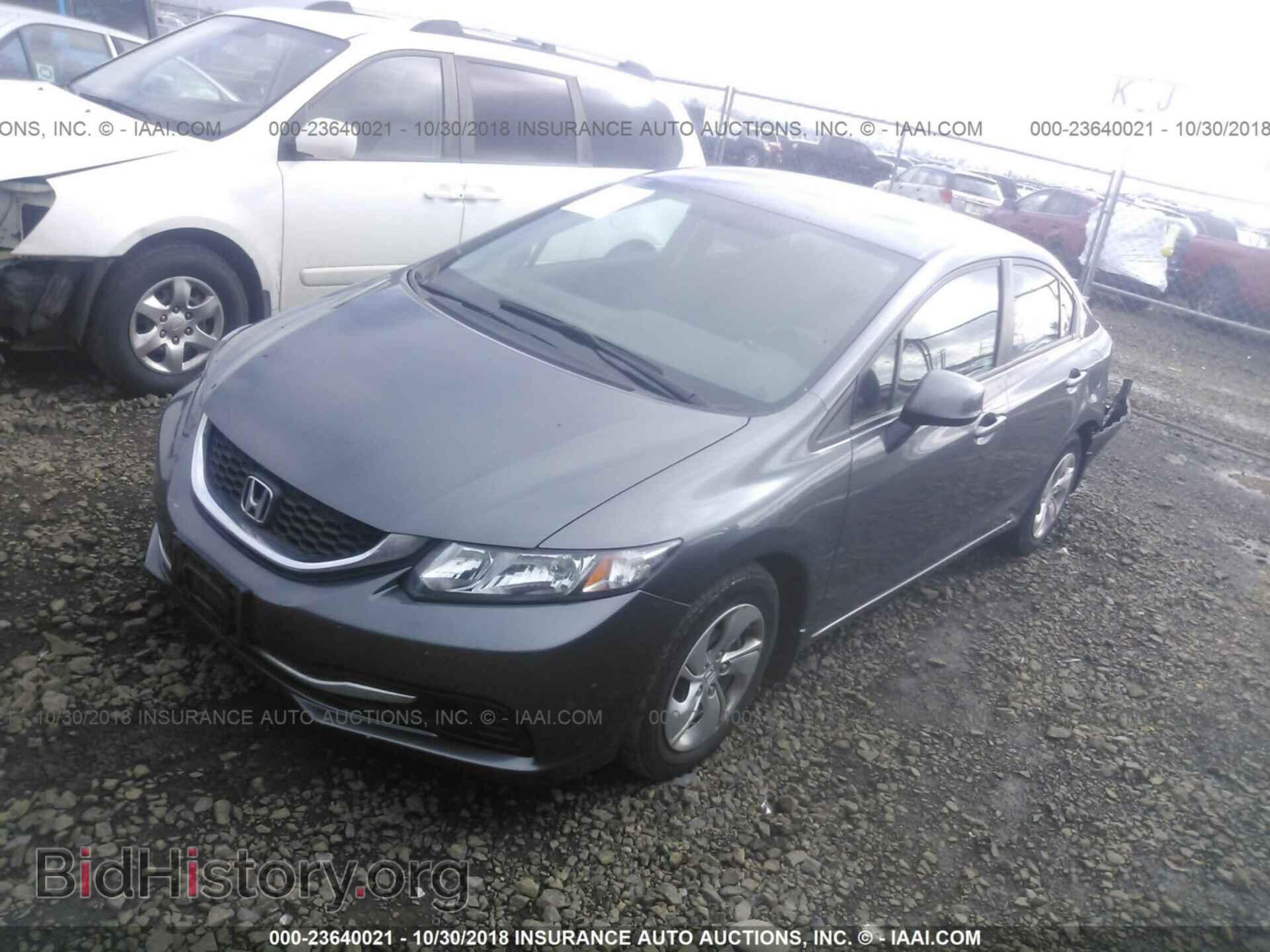 2013 Honda Civic - VIN: 19XFB2F55DE219178 - Фото 2