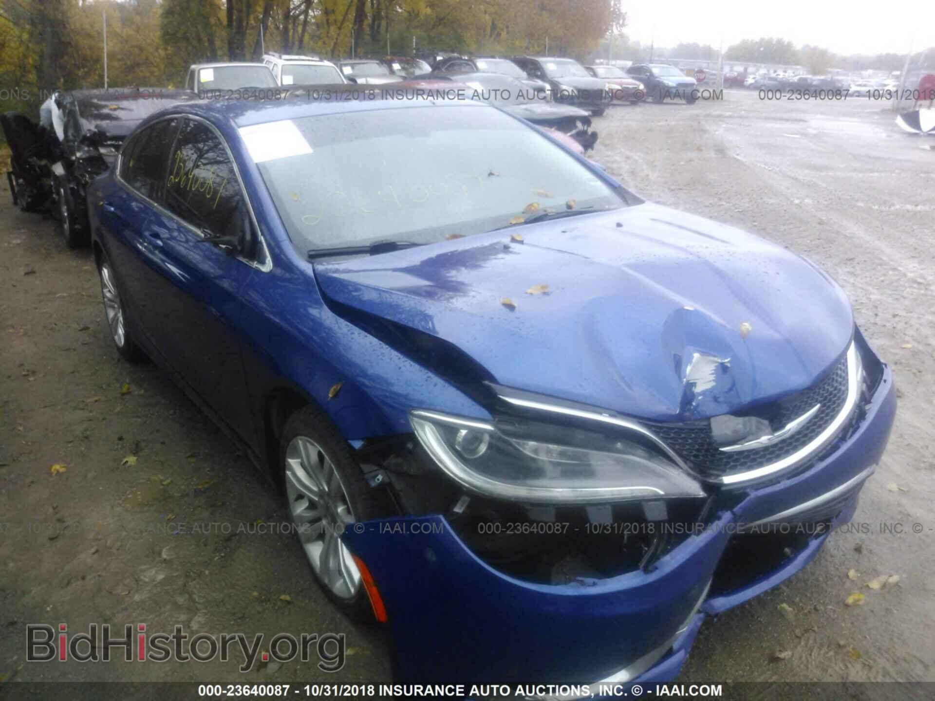 Photo 1C3CCCAB8FN625946 - CHRYSLER 200 2015