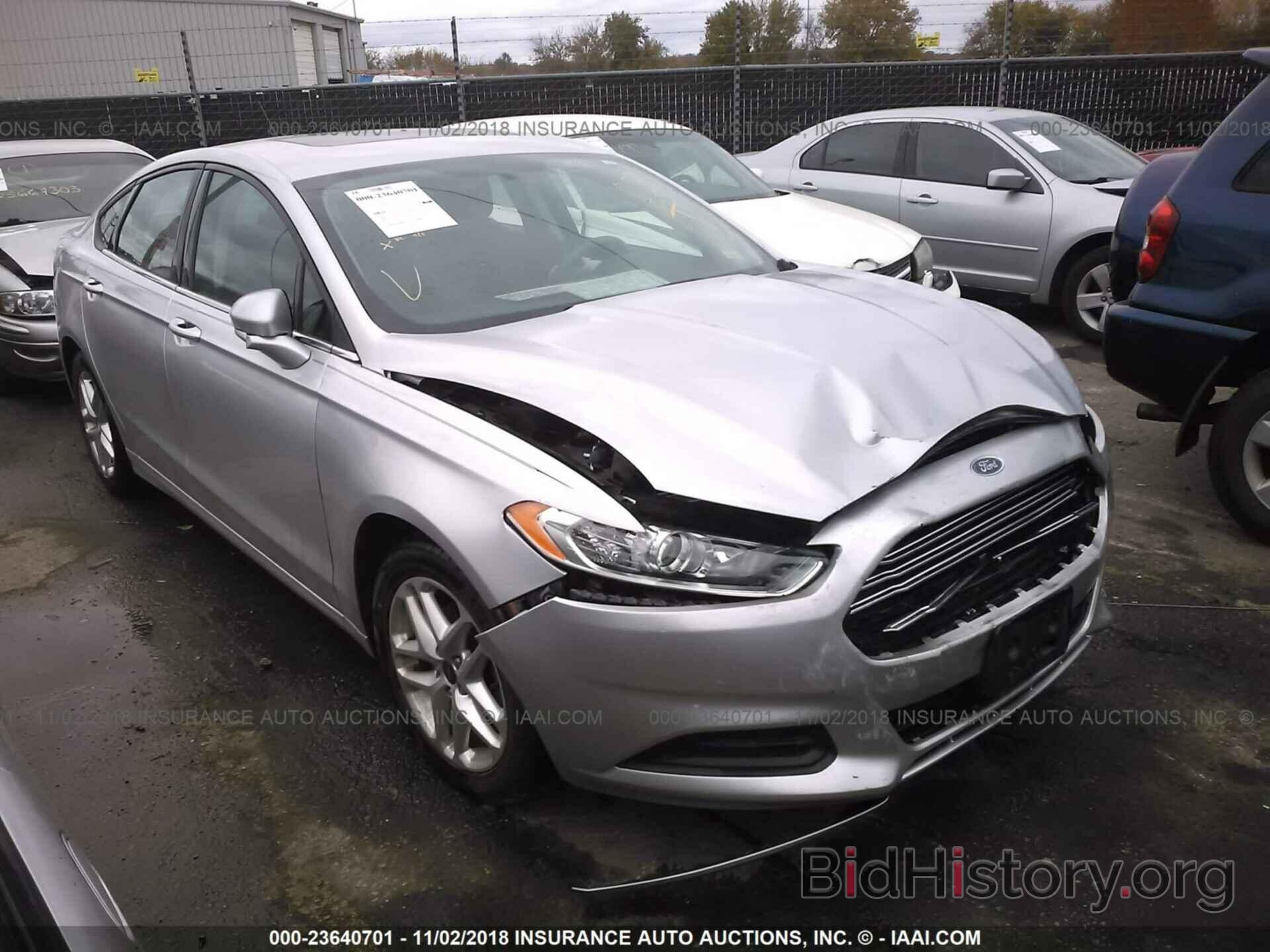 Фотография 3FA6P0H76DR291235 - FORD FUSION 2013