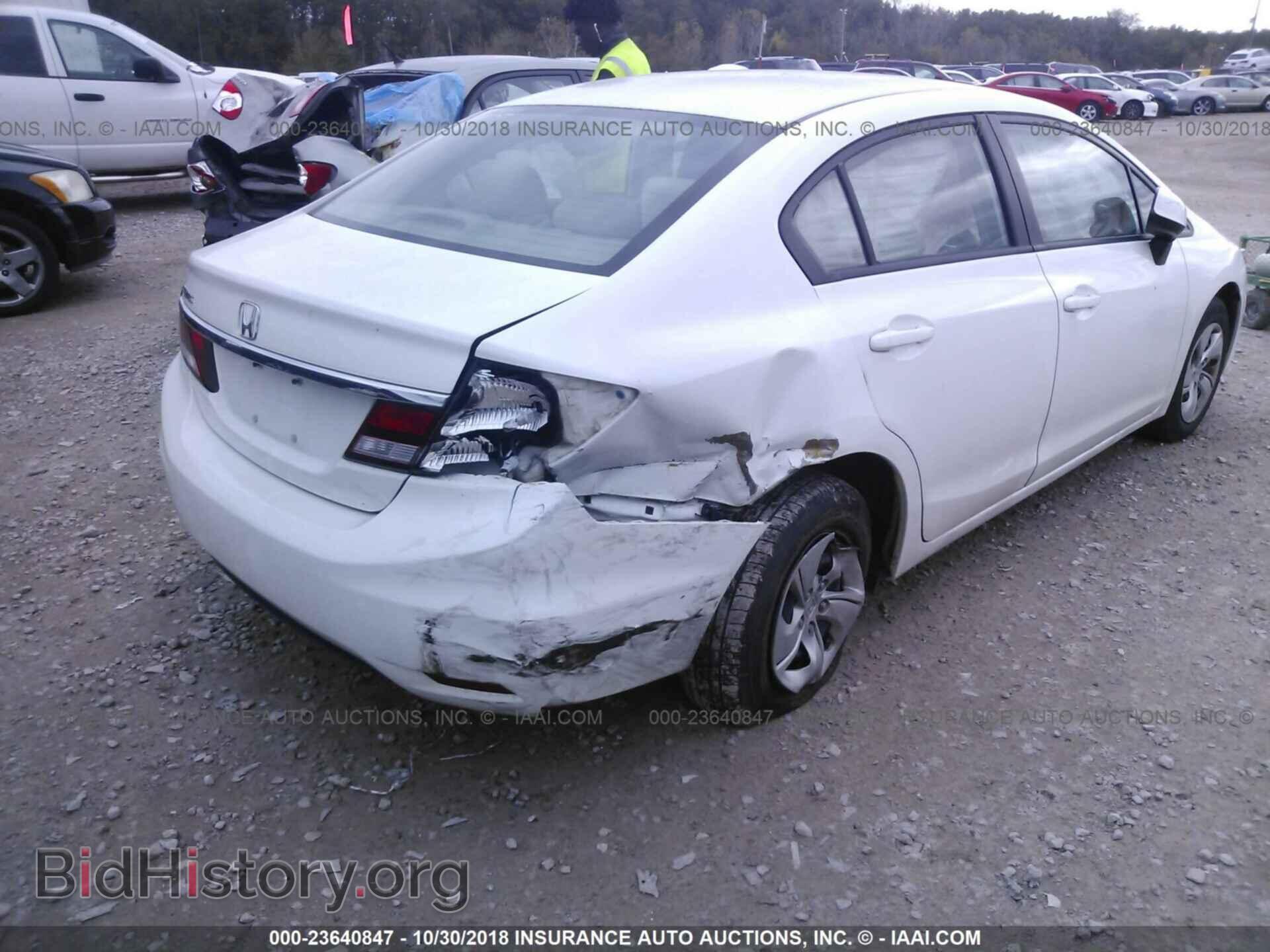 2013 Honda Civic - VIN: 2HGFB2F57DH571524 - Фото 6