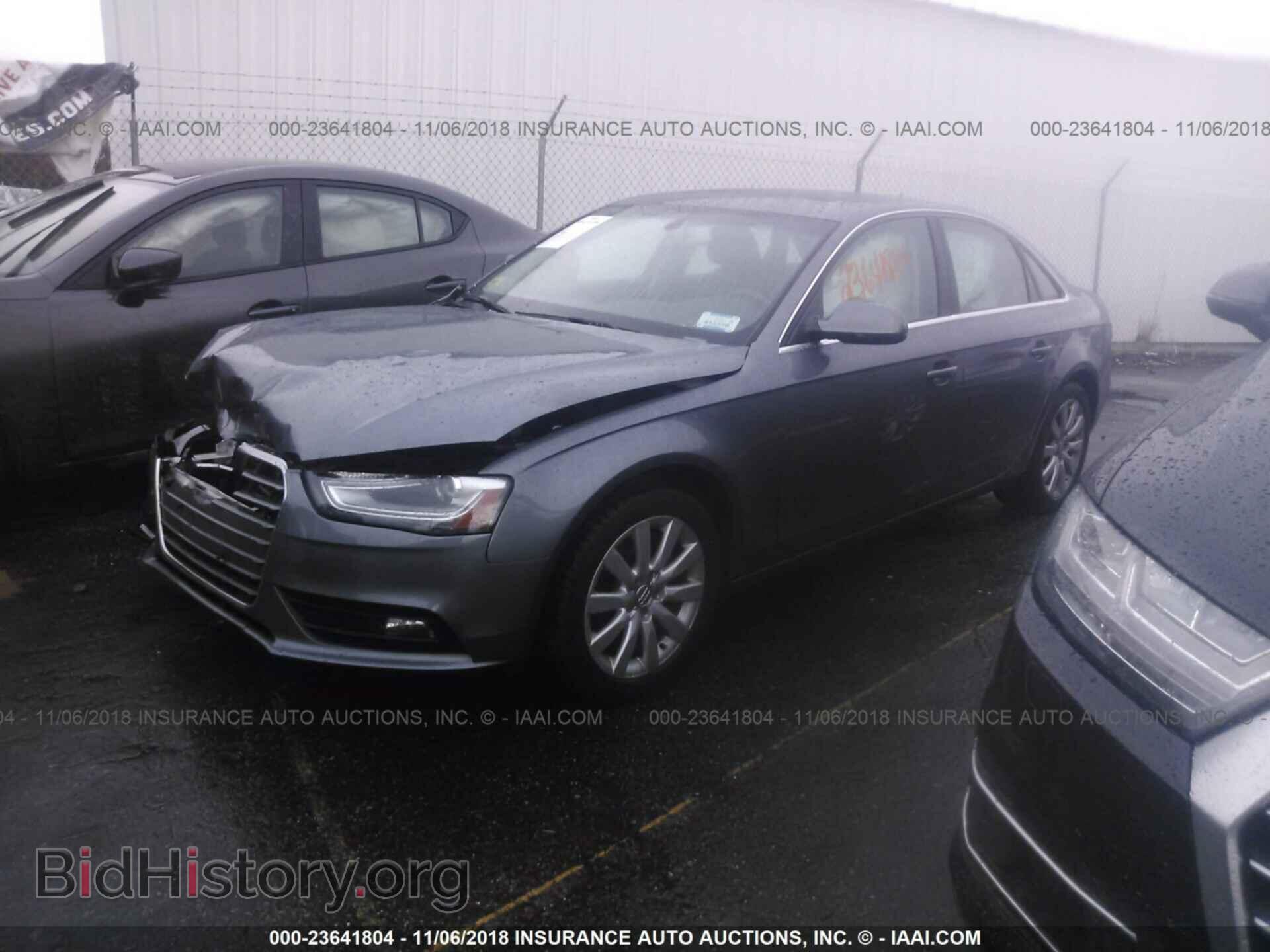2013 Audi A4 - VIN: WAUBFAFL2DN012672 - Фото 2