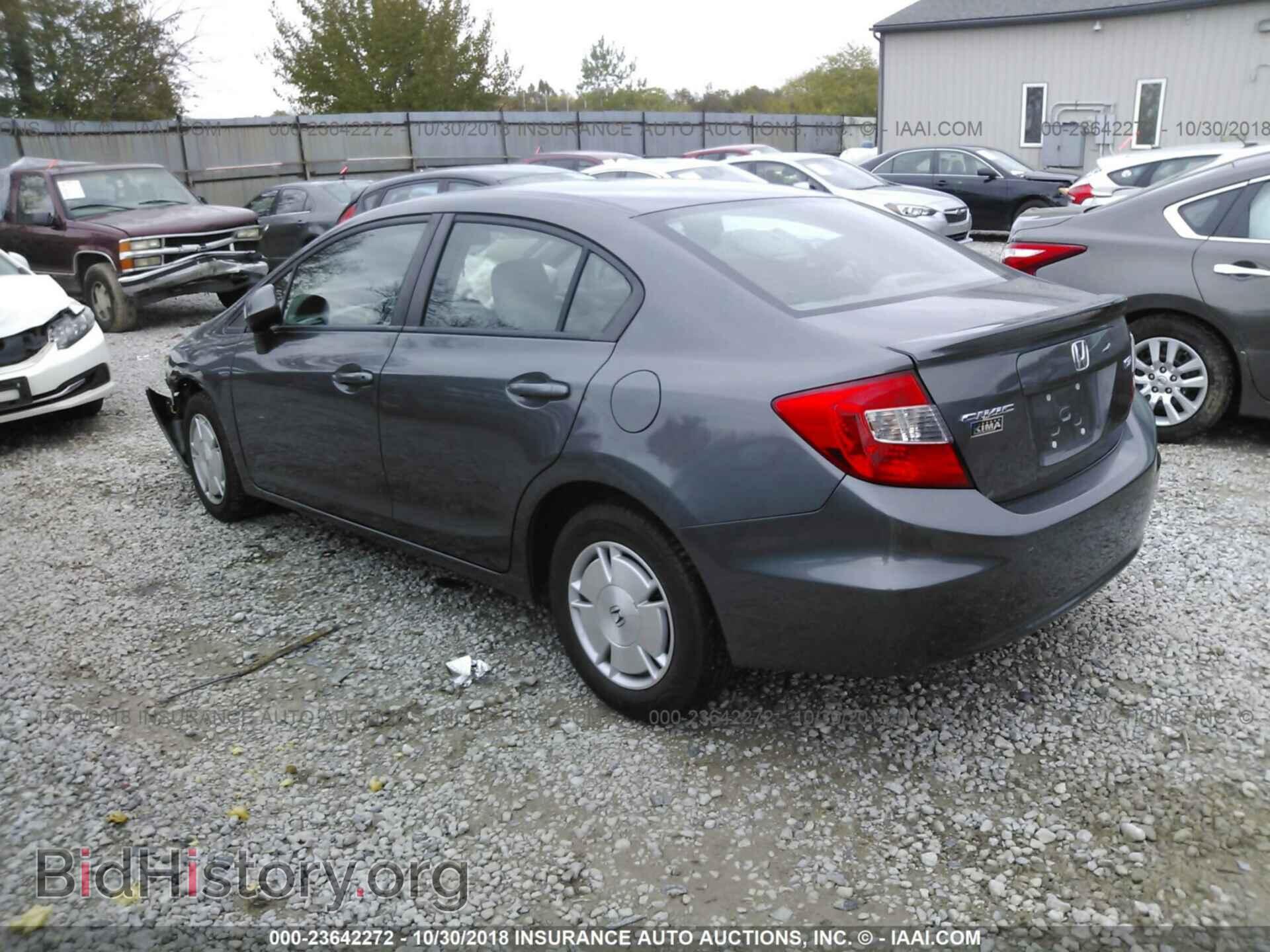 2012 Honda Civic - VIN: 2HGFB2F64CH520828 - Фото 3