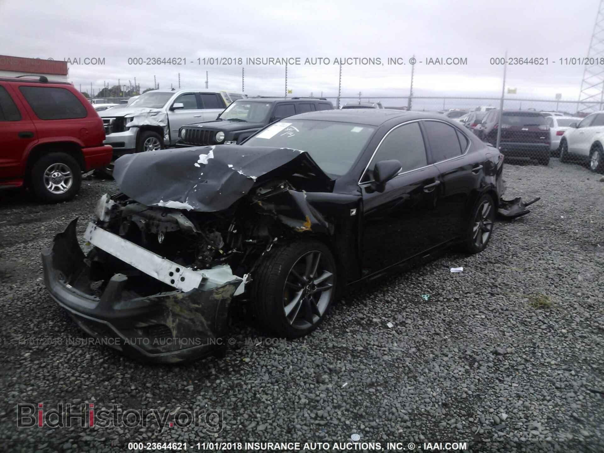 2012 LEXUS IS - VIN: JTHBF5C26C5165493 - Фото 2