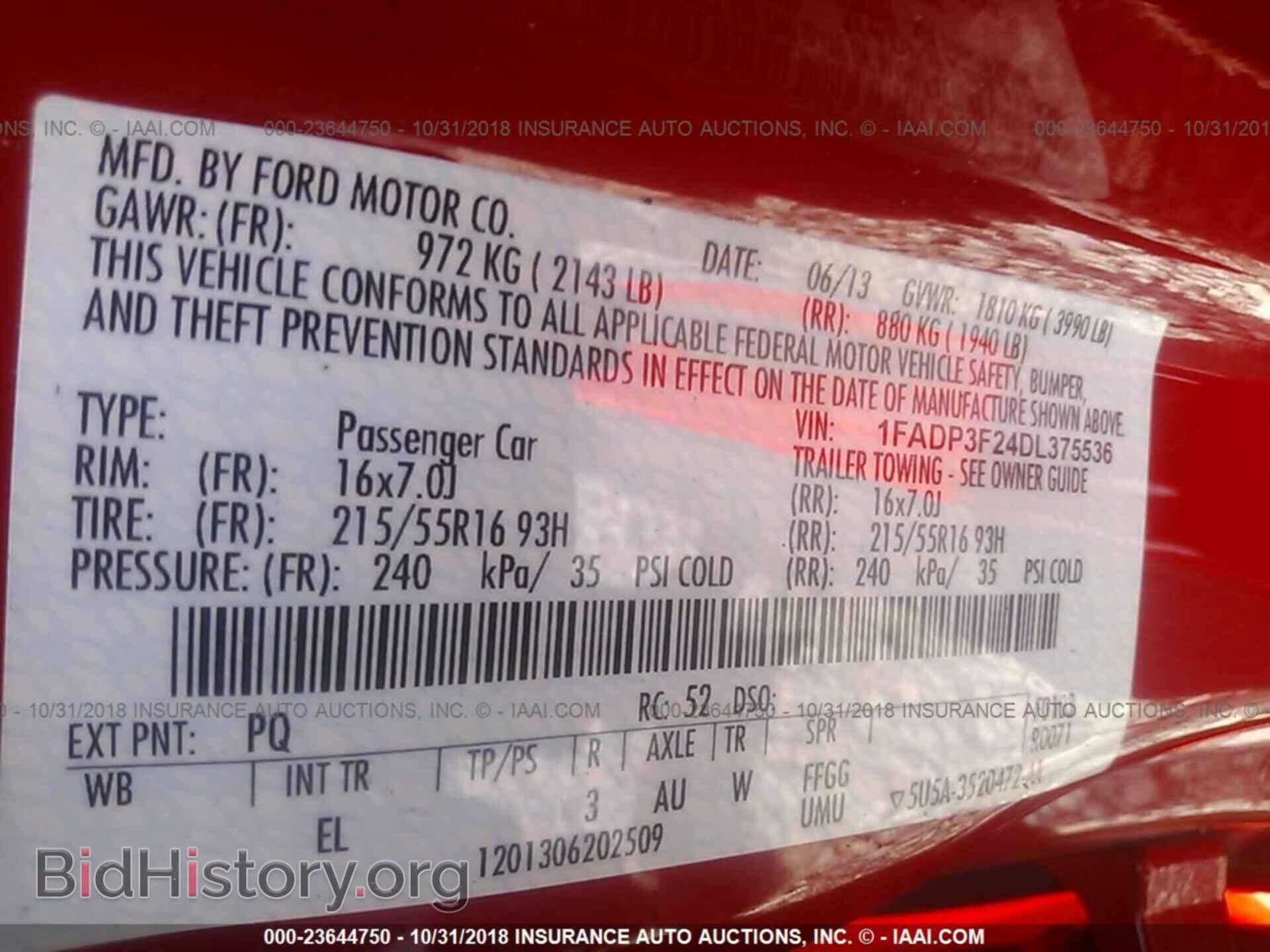 2013 Ford Focus - VIN: 1FADP3F24DL375536 - Photo 9