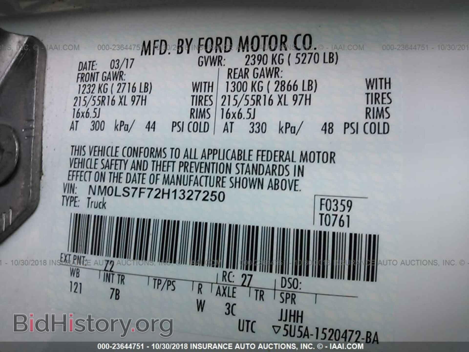 2017 Ford Transit - VIN: NM0LS7F72H1327250 - Photo 9