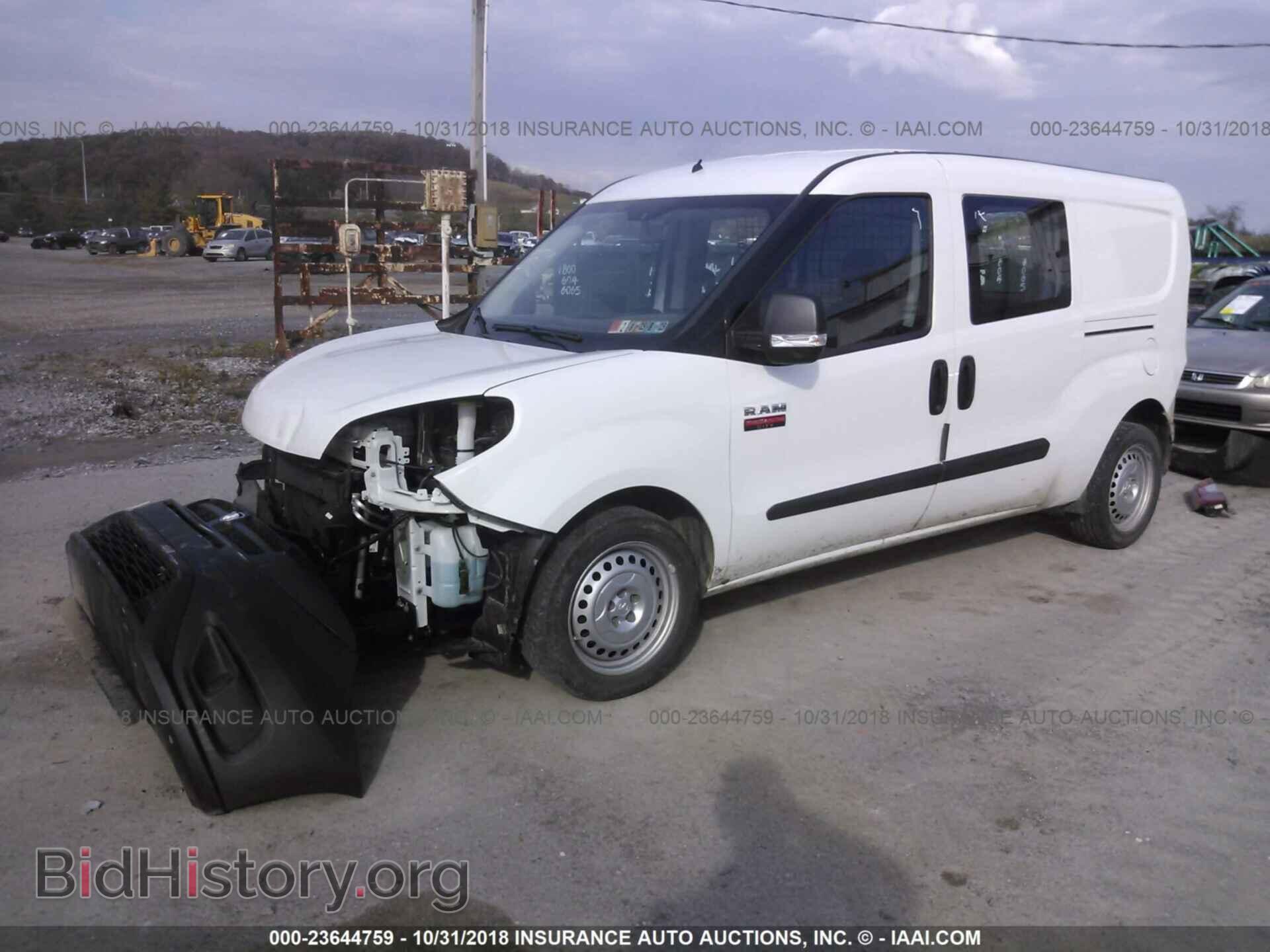2017 Ram Promaster - VIN: ZFBERFAB9H6G43637 - Фото 2