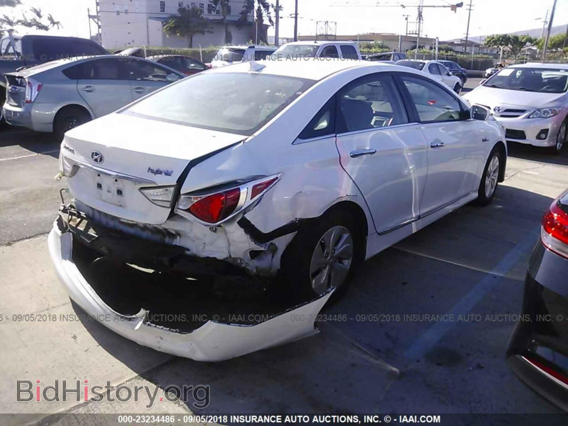 2014 HYUNDAI SONATA - VIN: KMHEC4A48EA111995 - Фото 4