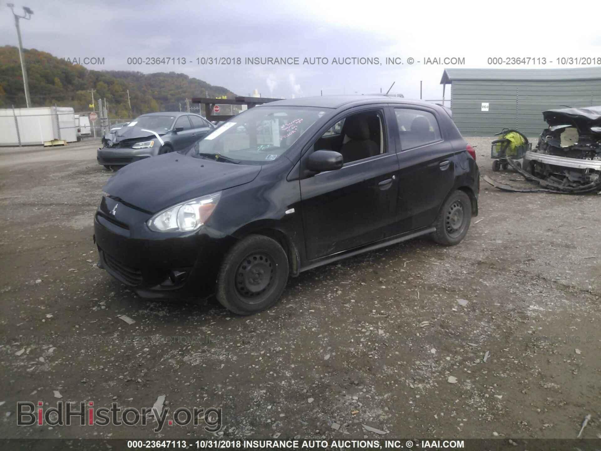 2015 Mitsubishi Mirage - VIN: ML32A3HJ5FH033965 - Фото 2