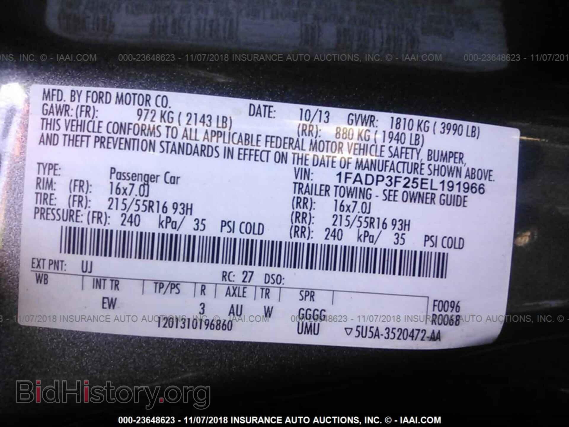 2014 Ford Focus - VIN: 1FADP3F25EL191966 - Photo 9