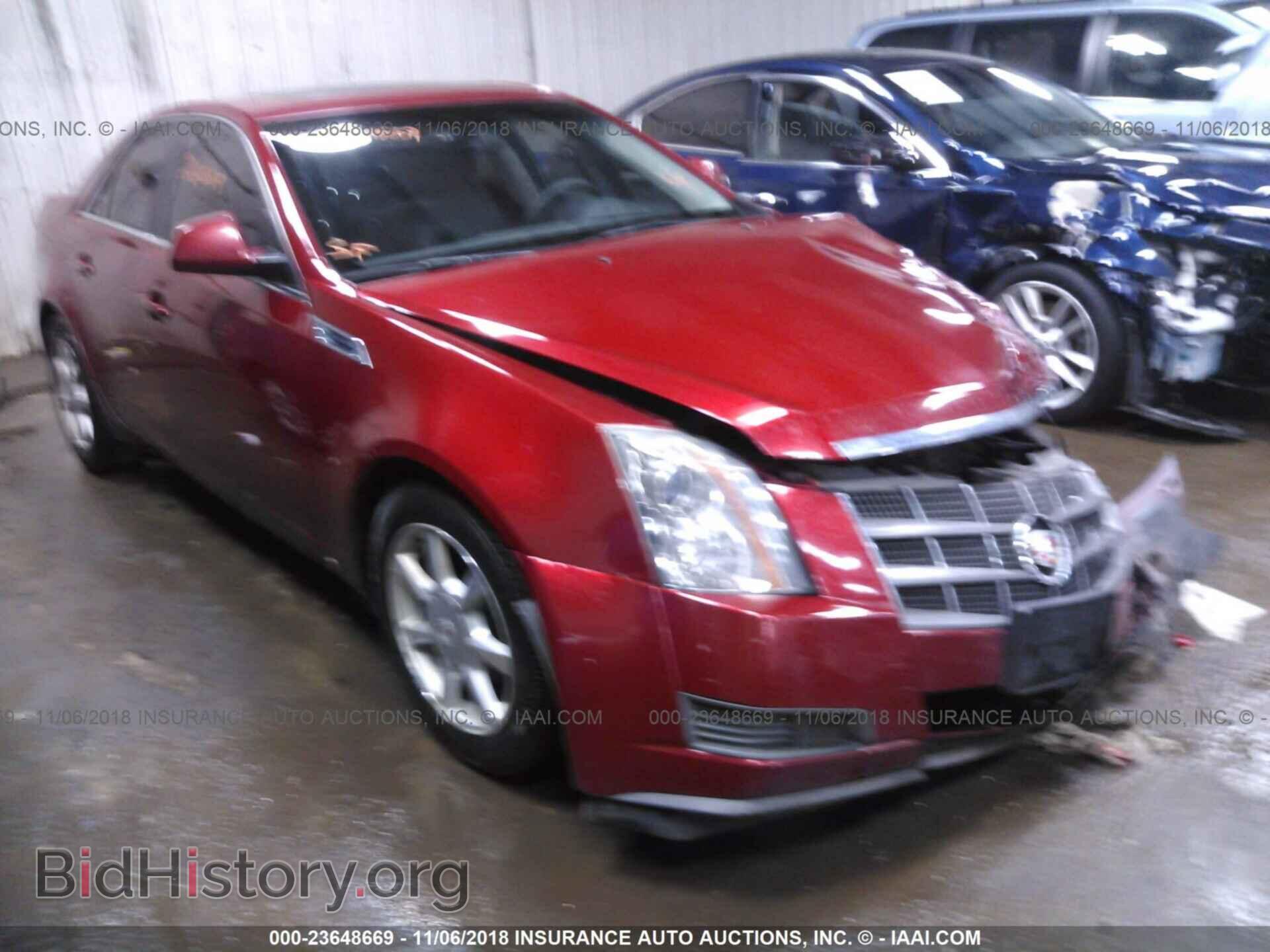Photo 1G6DF577680165212 - CADILLAC CTS 2008