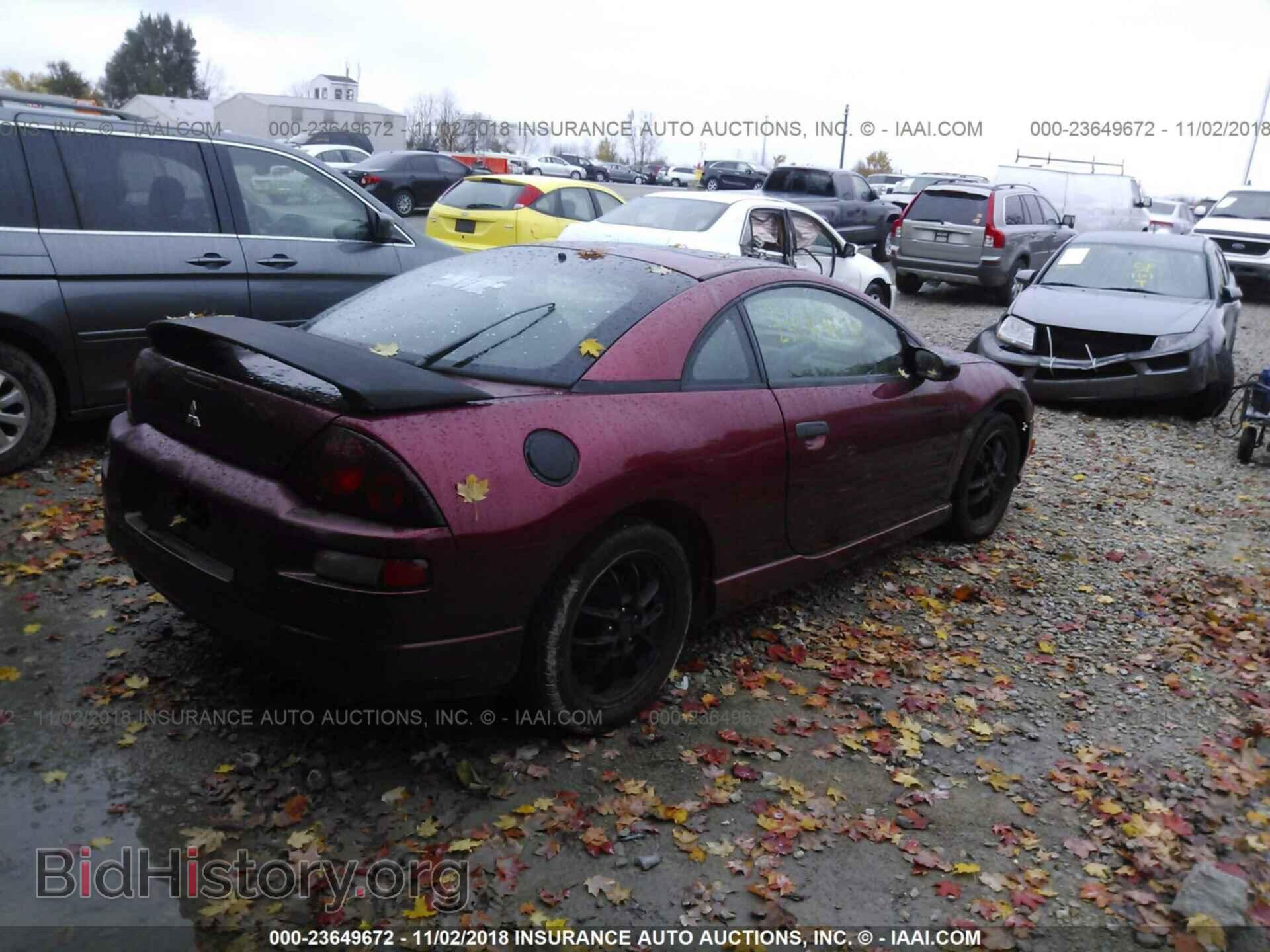 2002 MITSUBISHI ECLIPSE - VIN: 4A3AC54H42E090295 - Фото 4