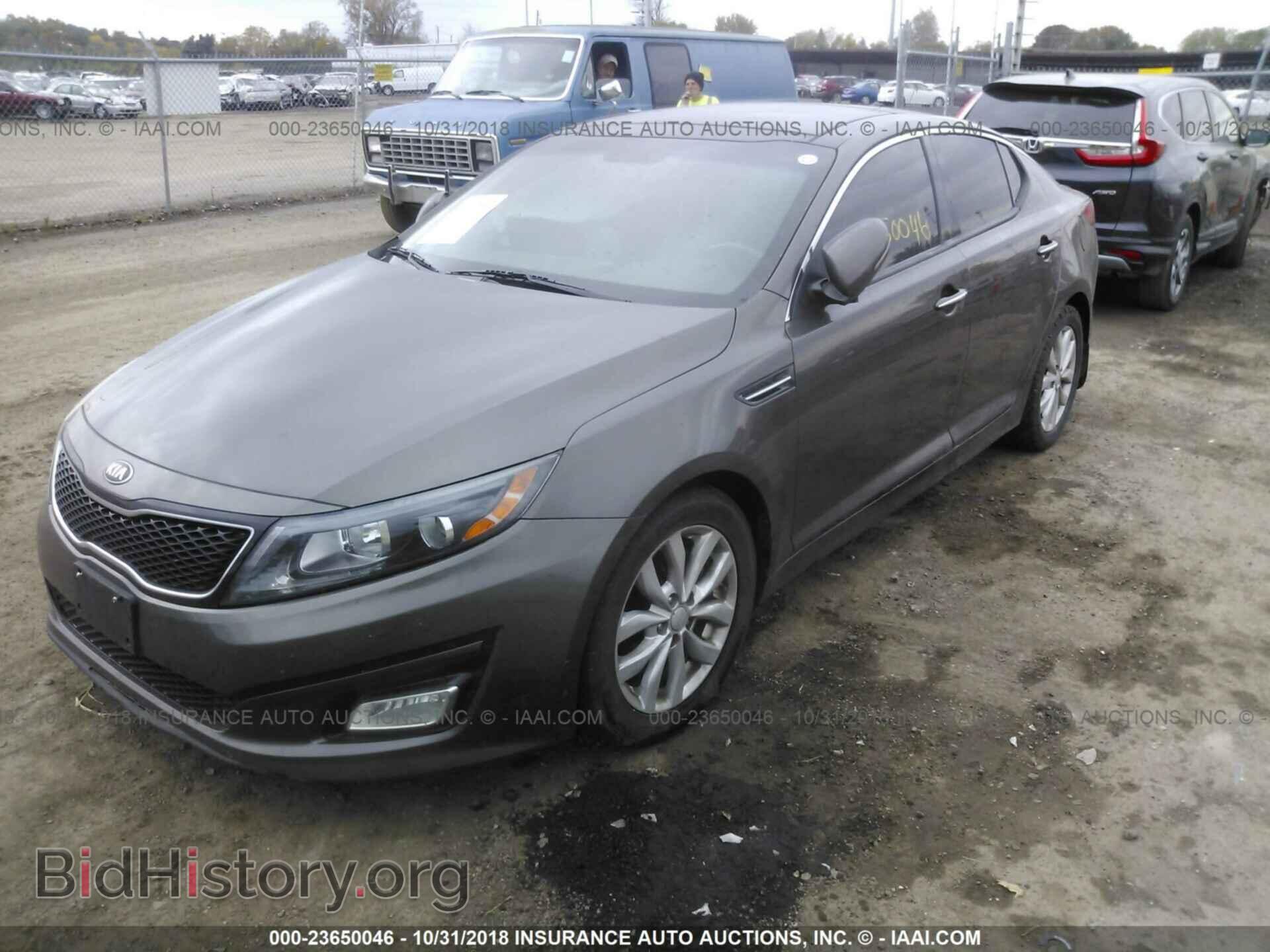 2014 KIA OPTIMA - VIN: 5XXGN4A73EG278027 - Фото 2