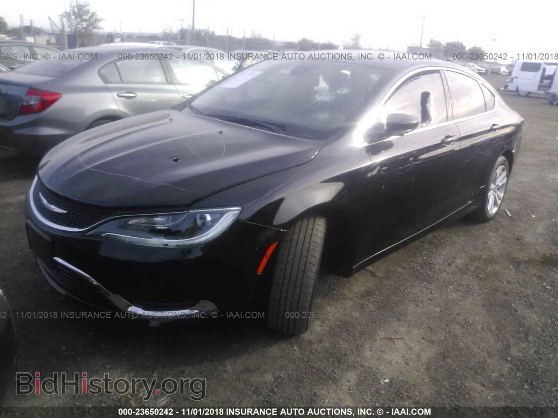 2016 Chrysler 200 - VIN: 1C3CCCAB7GN107411 - Фото 2