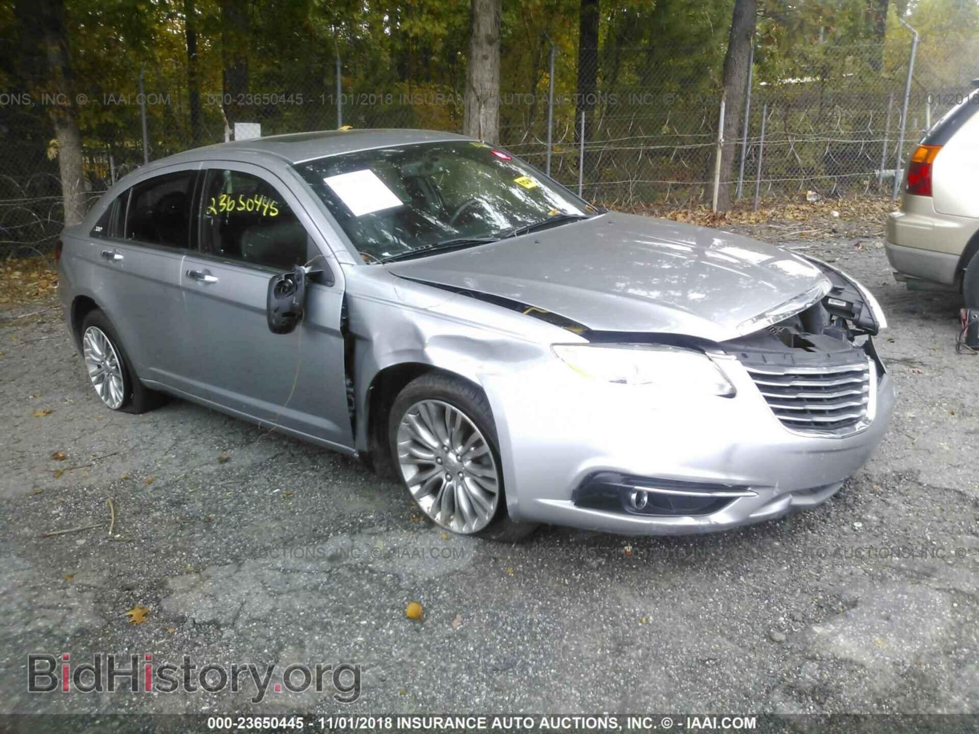 Фотография 1C3CCBCG7DN522579 - CHRYSLER 200 2013