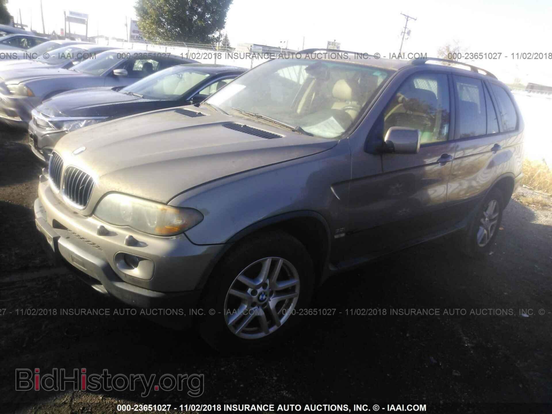 2005 BMW X5 - VIN: 5UXFA13555LY04562 - Фото 2