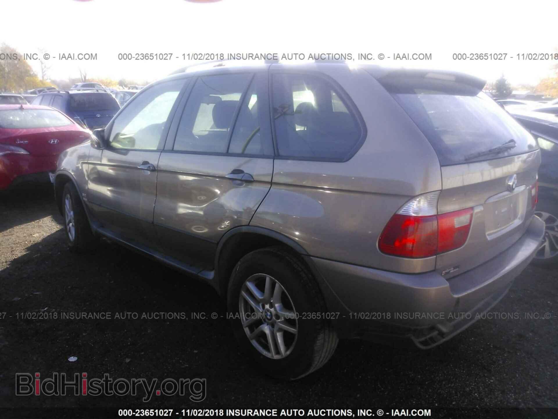2005 BMW X5 - VIN: 5UXFA13555LY04562 - Фото 3