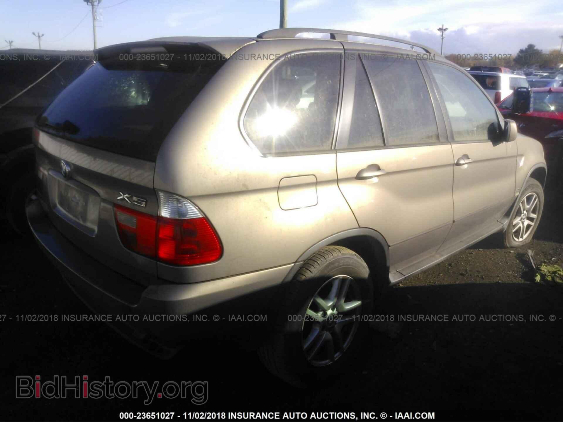 2005 BMW X5 - VIN: 5UXFA13555LY04562 - Фото 4