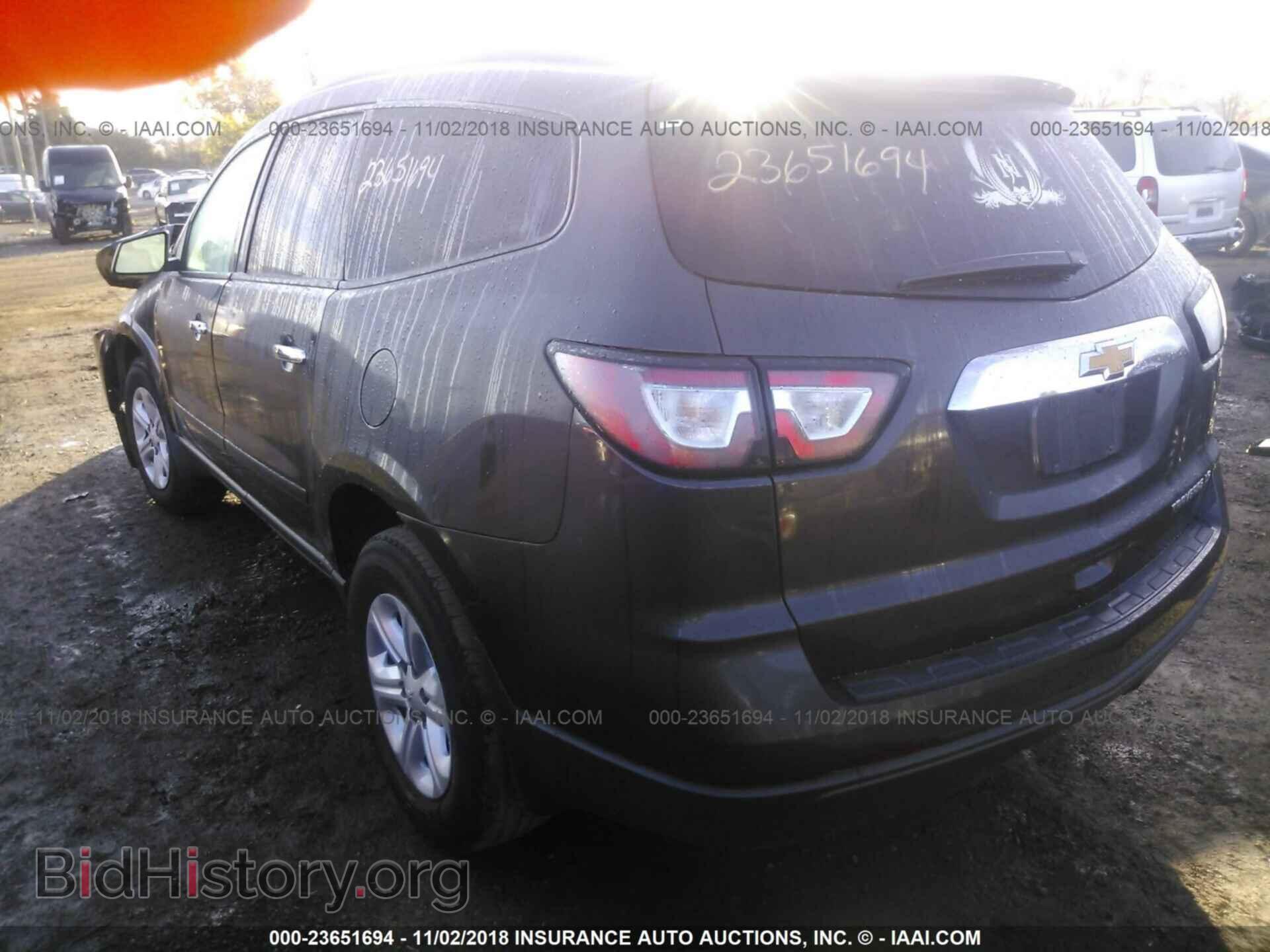2013 CHEVROLET TRAVERSE - VIN: 1GNKRFED1DJ257575 - Фото 3