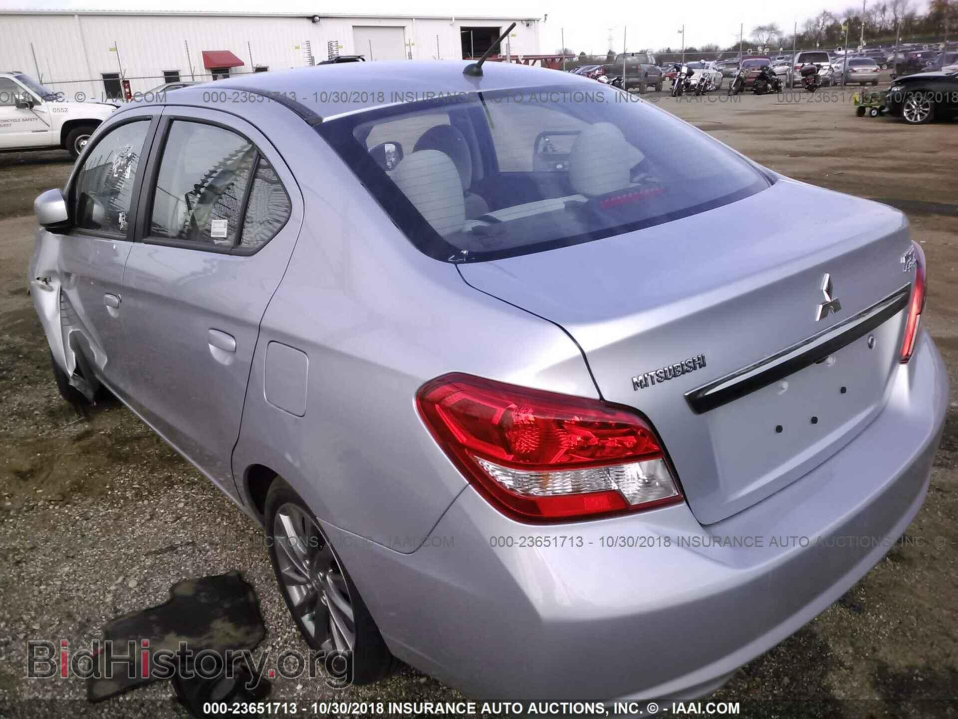 2018 MITSUBISHI MIRAGE - VIN: ML32F3FJ6JHF11827 - Фото 3
