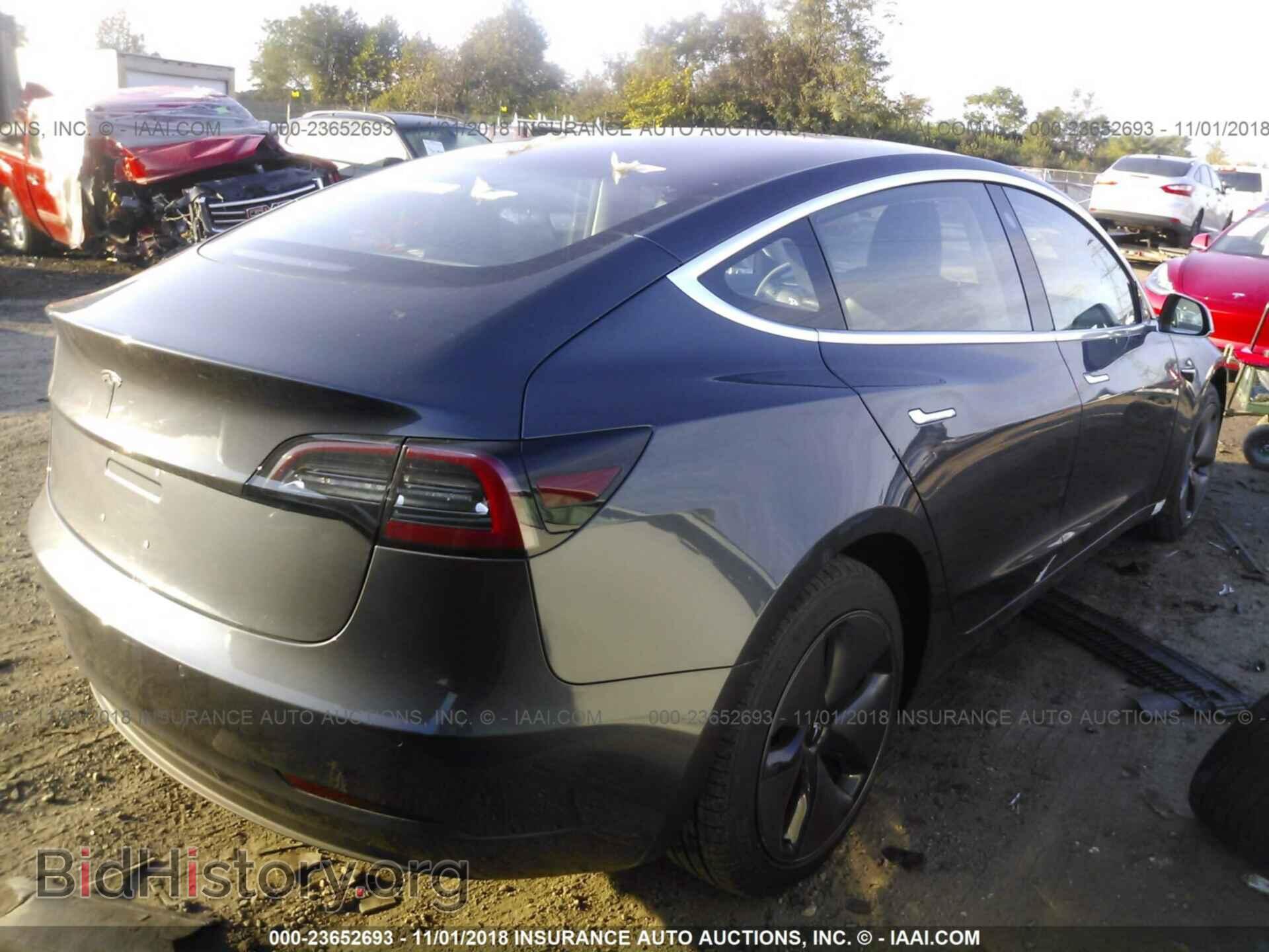2018 TESLA MODEL 3 - VIN: 5YJ3E1EA5JF037750 - Фото 4