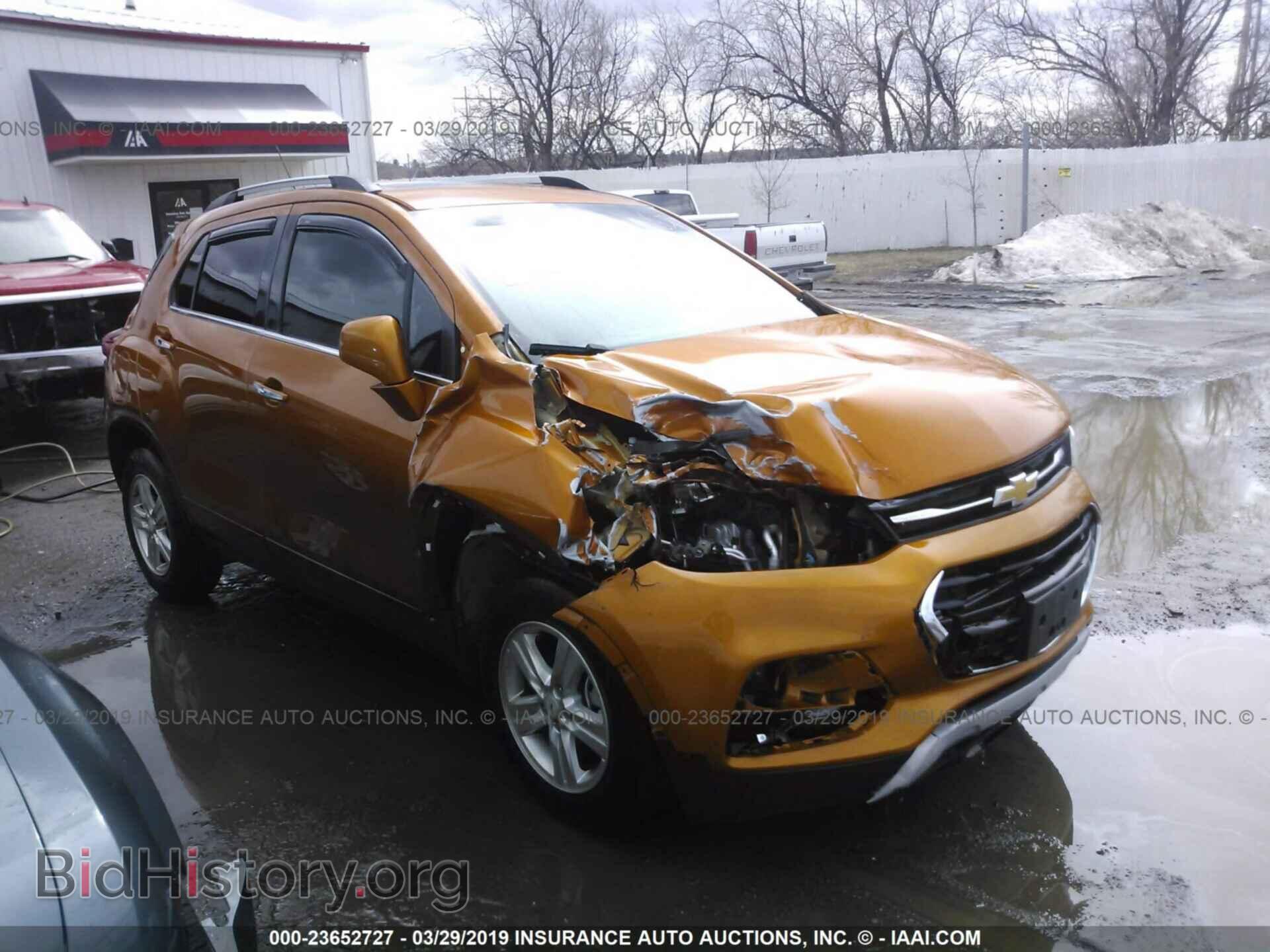 Фотография 3GNCJPSB0HL160824 - CHEVROLET TRAX 2017