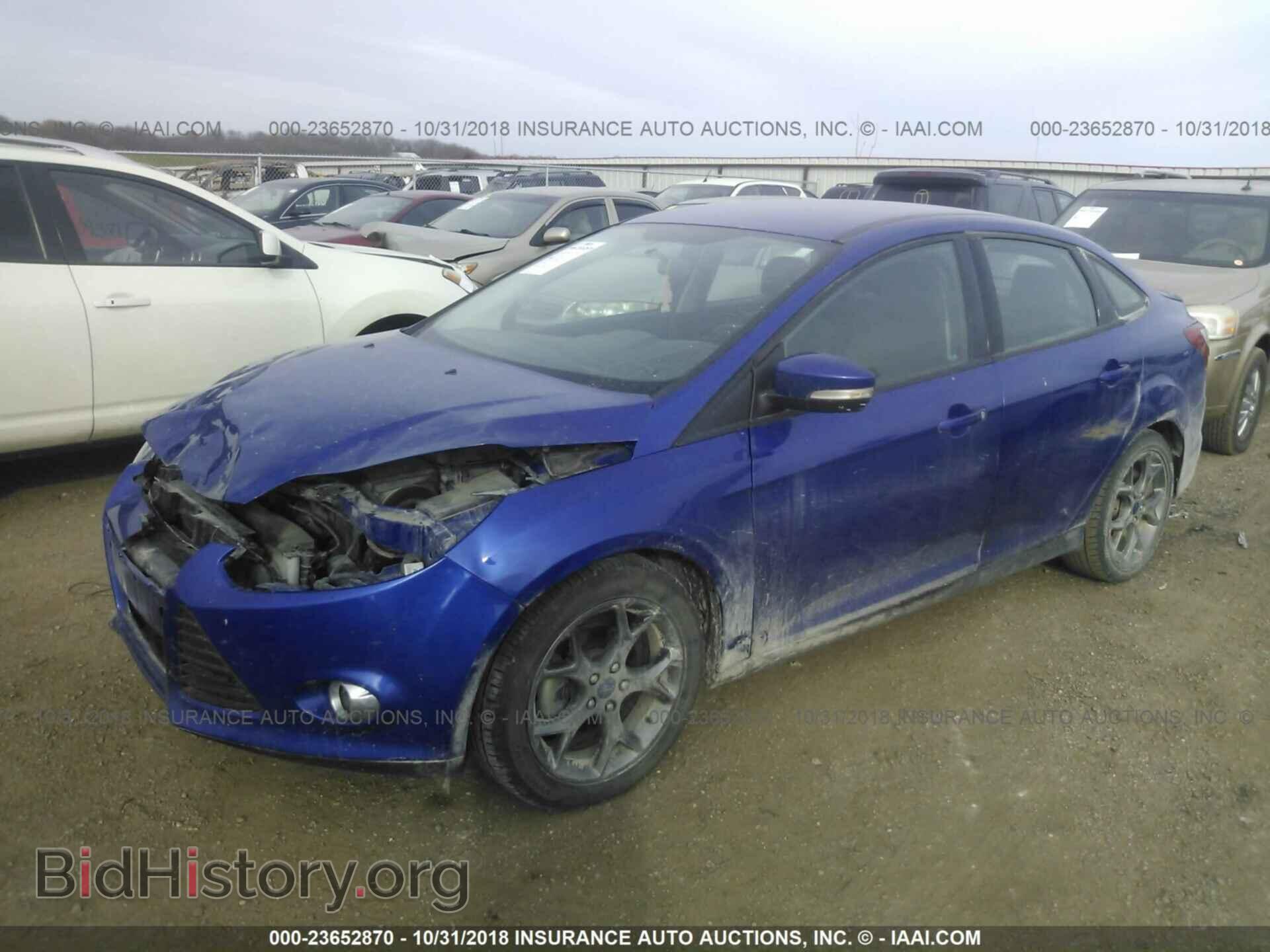 2013 FORD FOCUS - VIN: 1FADP3F29DL244148 - Фото 2