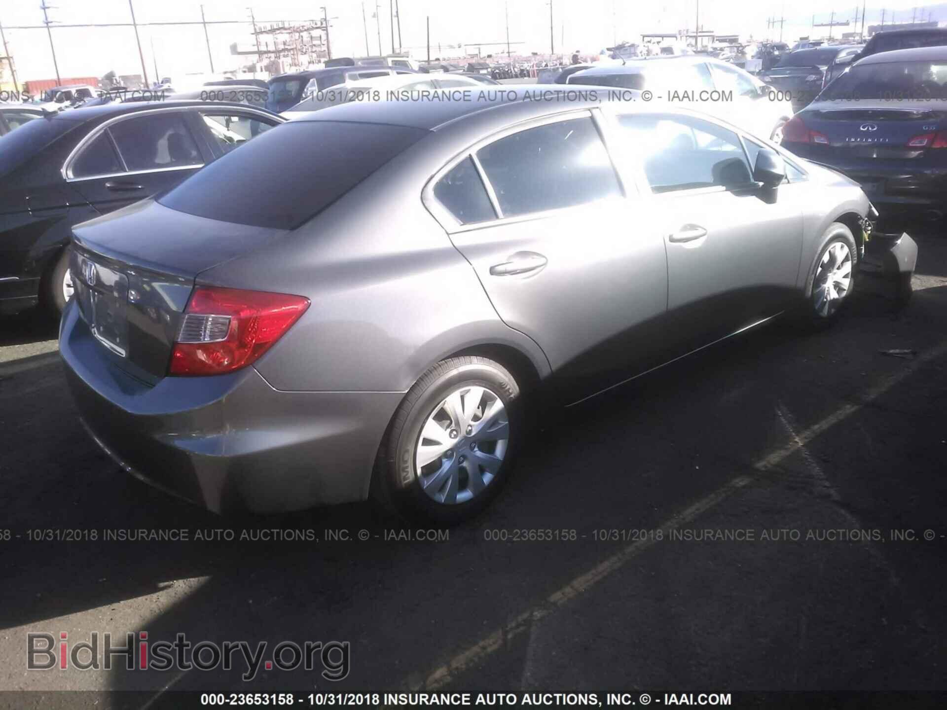 2012 Honda Civic - VIN: 2HGFB2F53CH573172 - Photo 4