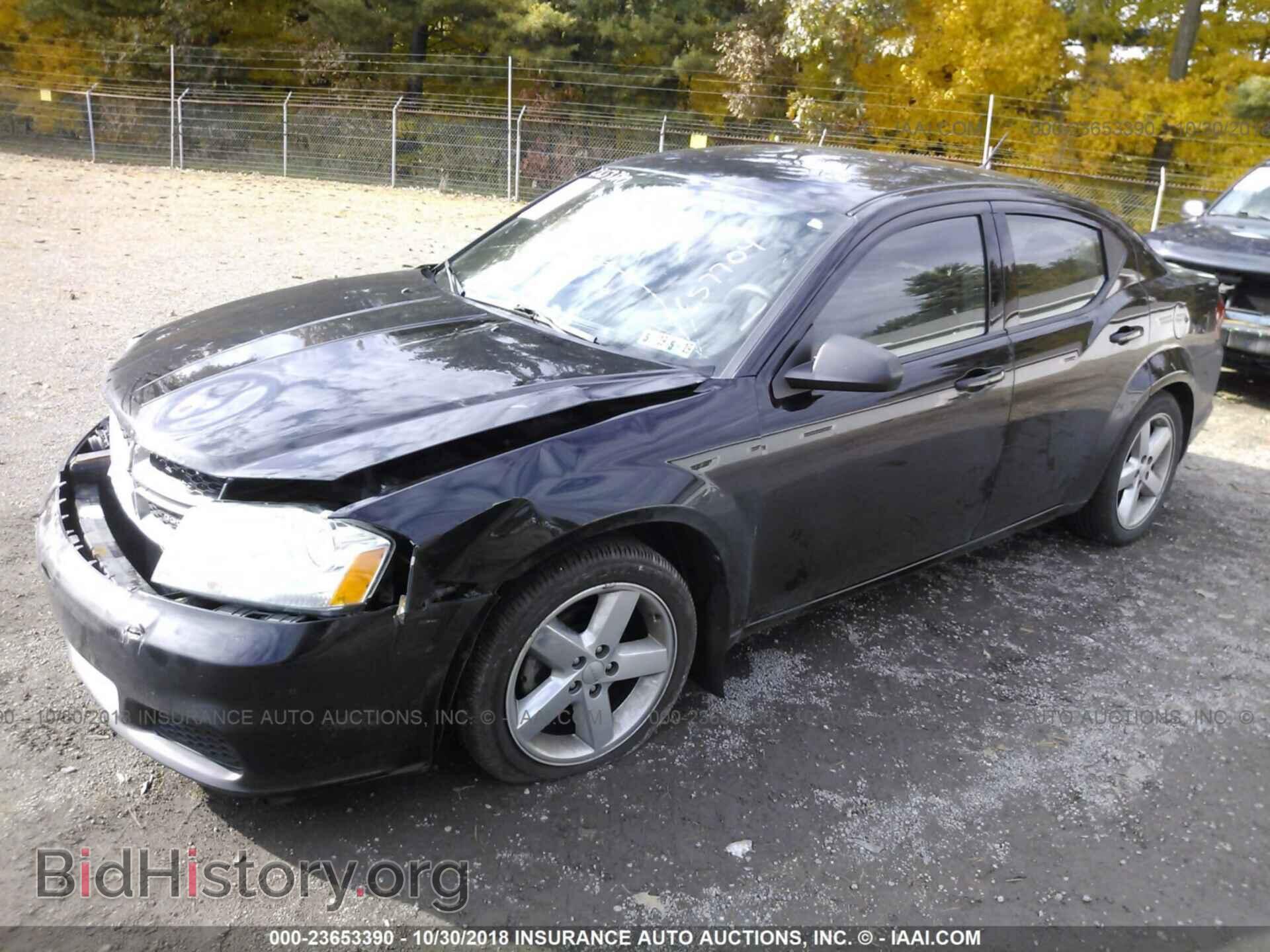 2013 Dodge Avenger - VIN: 1C3CDZAB5DN657704 - Фото 2