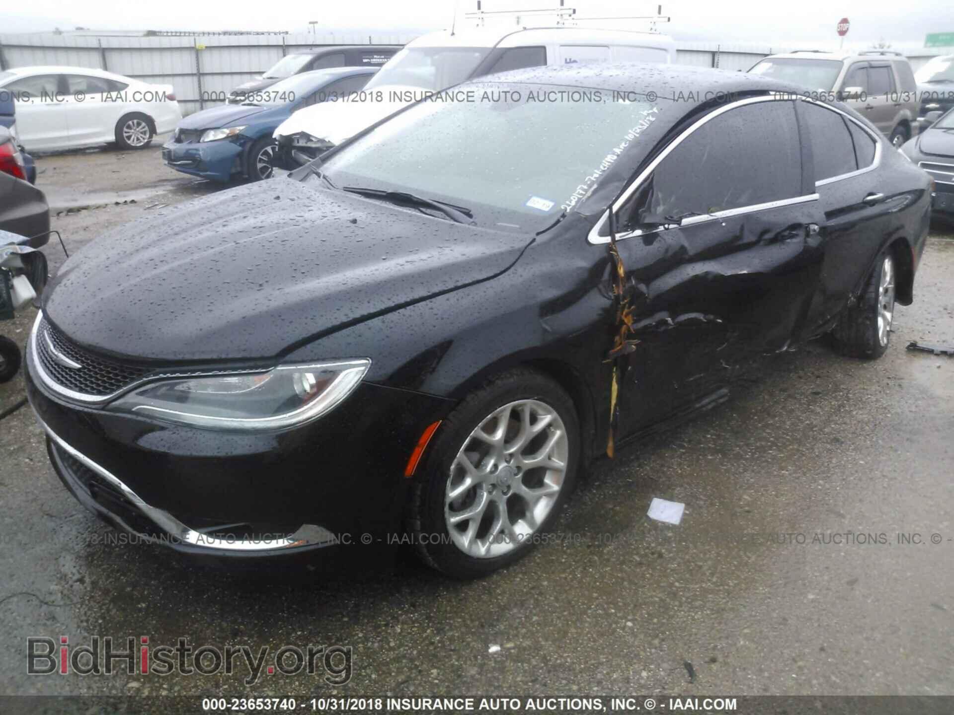 2015 Chrysler 200 - VIN: 1C3CCCCG8FN727885 - Фото 2
