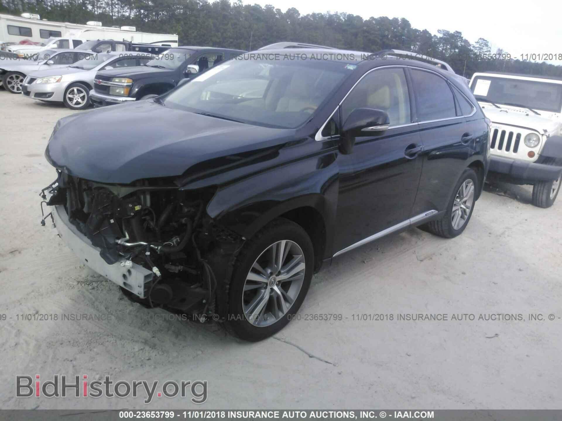 2015 LEXUS RX - VIN: 2T2BC1BA9FC006966 - Photo 2