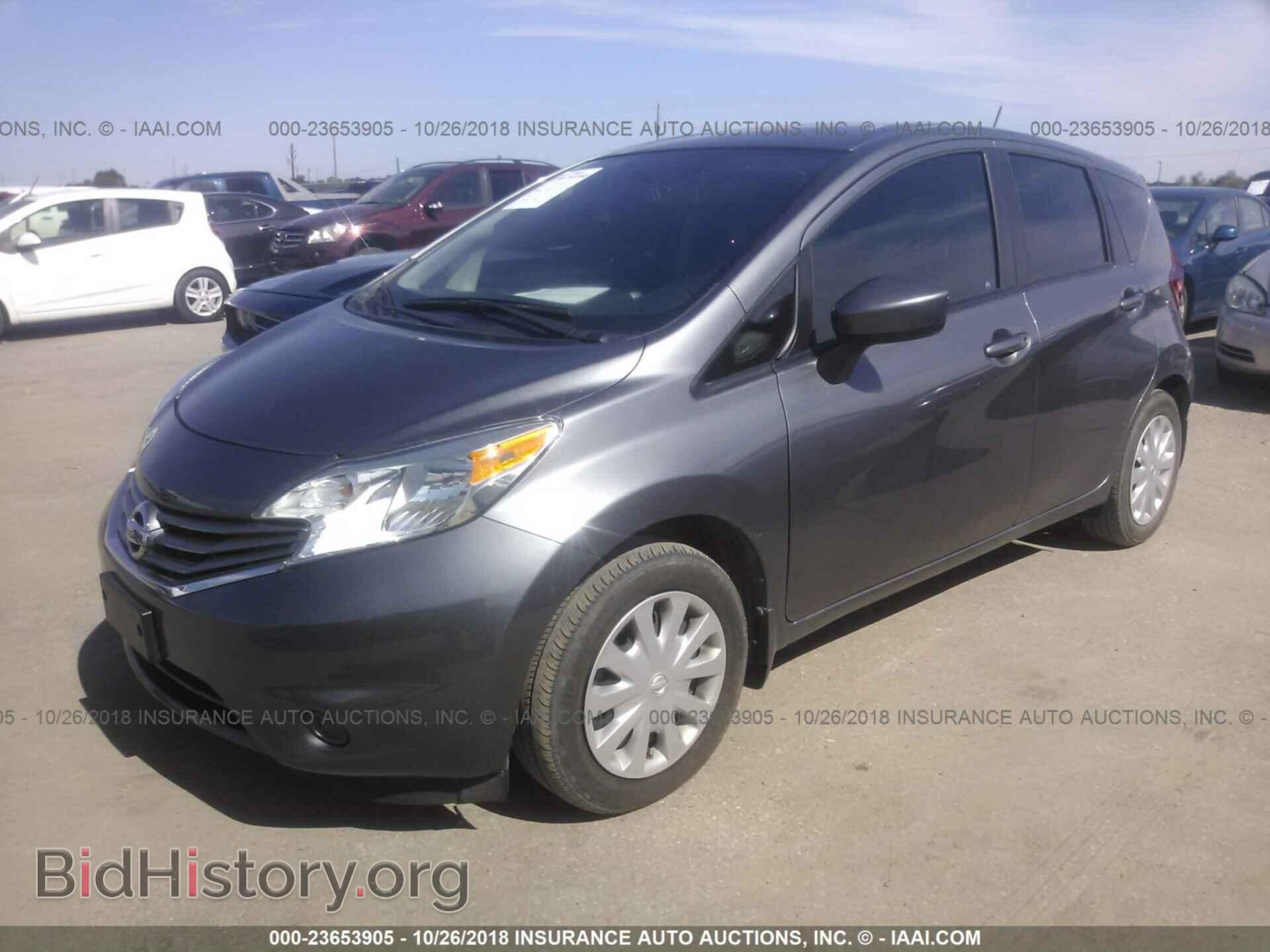 2016 Nissan Versa note - VIN: 3N1CE2CP0GL368567 - Фото 2