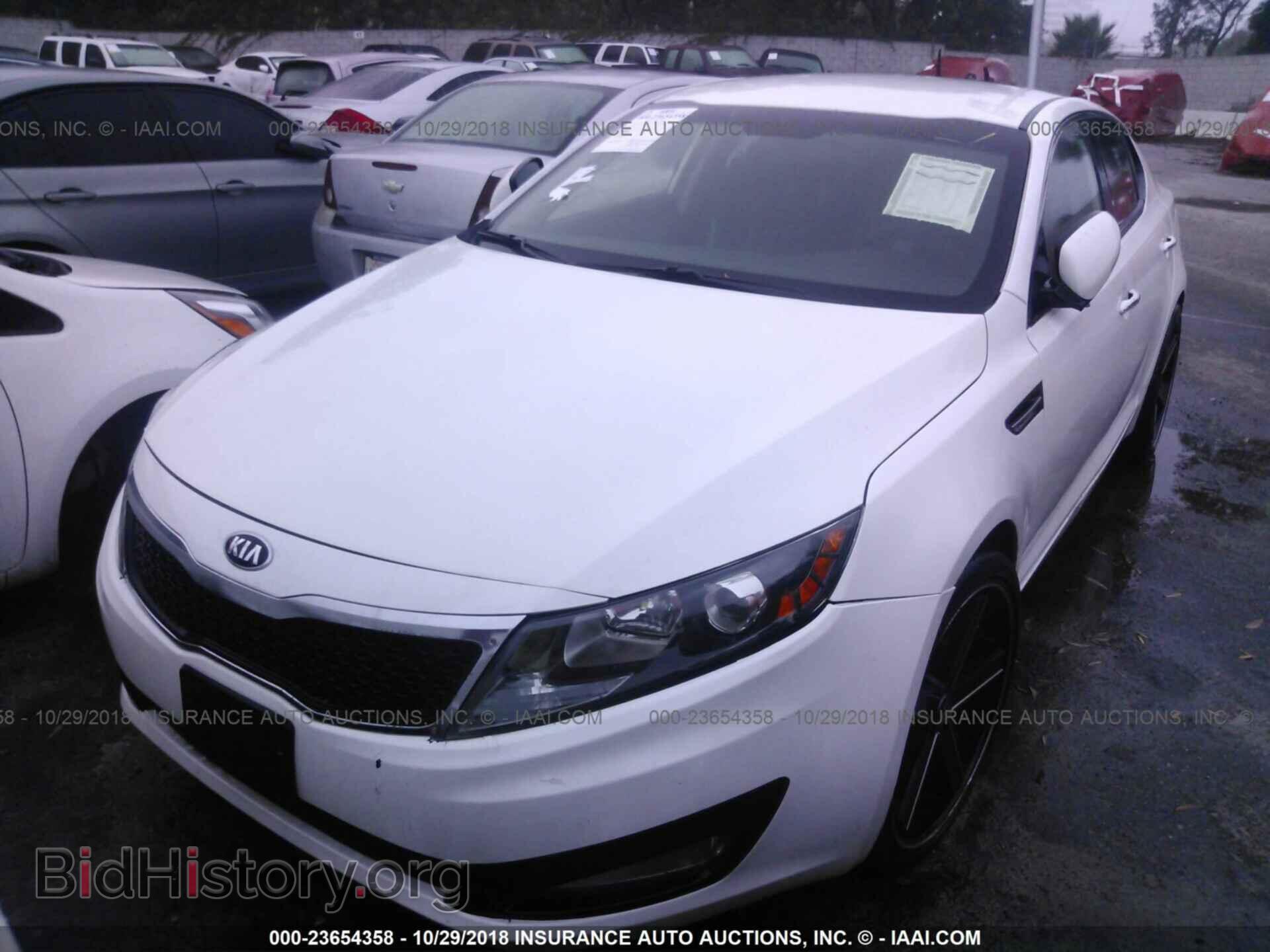 2013 KIA Optima - VIN: KNAGM4A75D5441330 - Фото 2