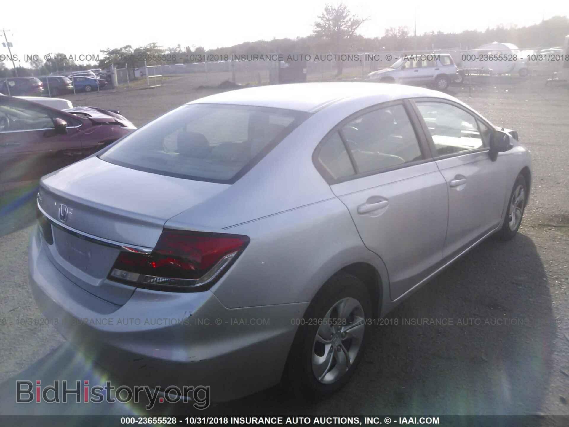 2013 Honda Civic - VIN: 19XFB2F59DE229714 - Фото 4
