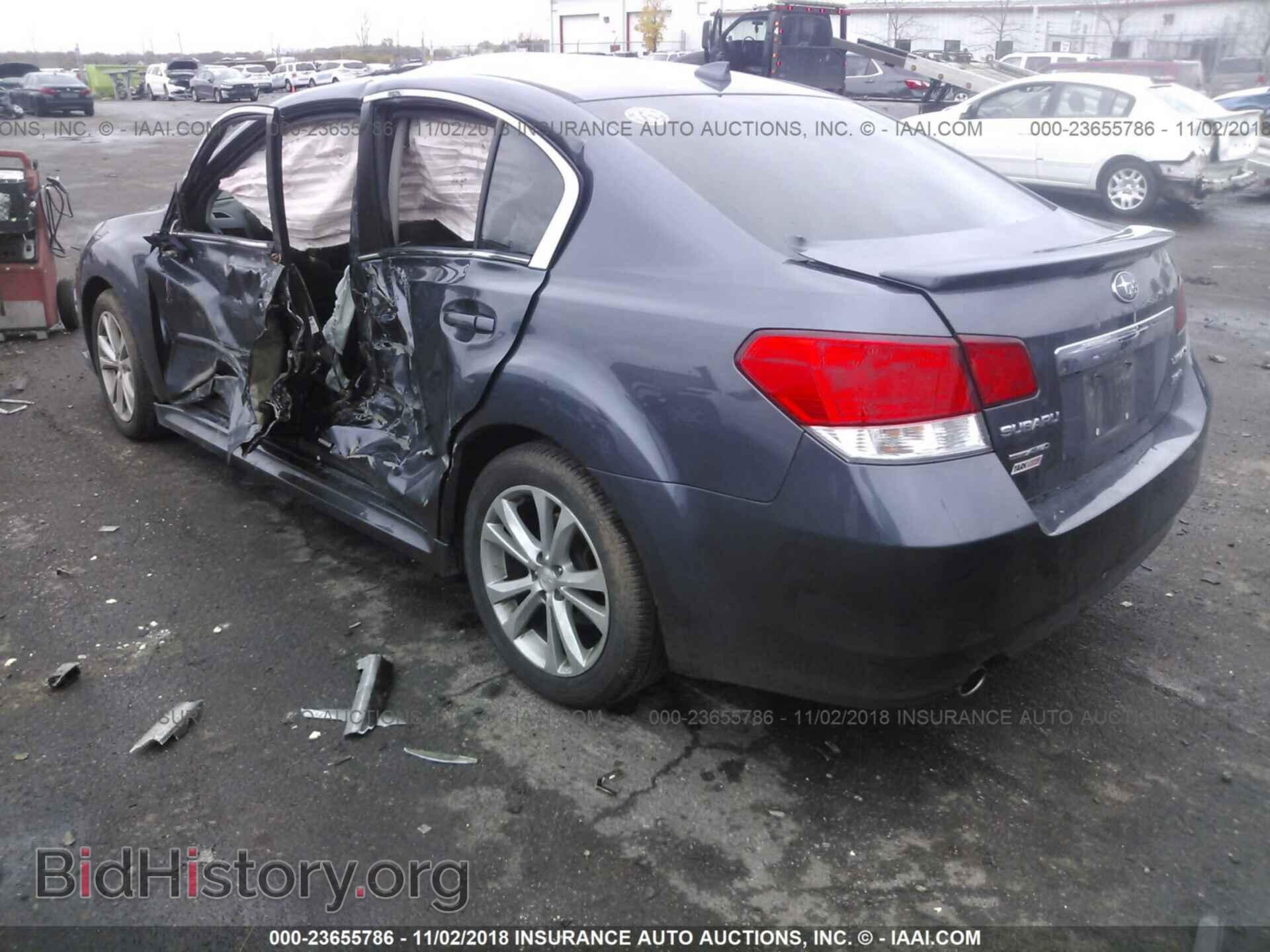 2014 SUBARU LEGACY - VIN: 4S3BMDL65E2024925 - Фото 3