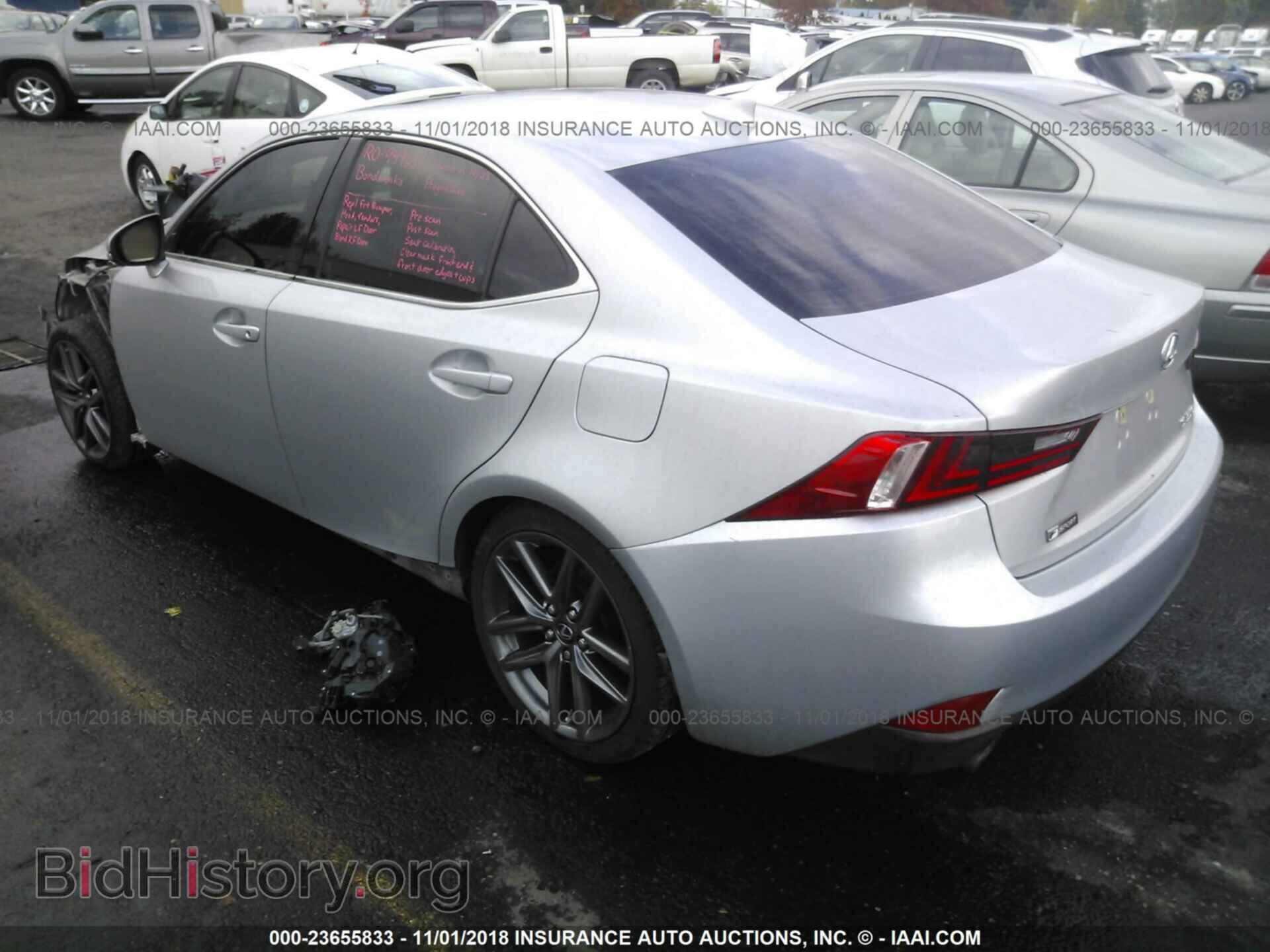 2015 LEXUS IS - VIN: JTHBE1D25F5019603 - Фото 3