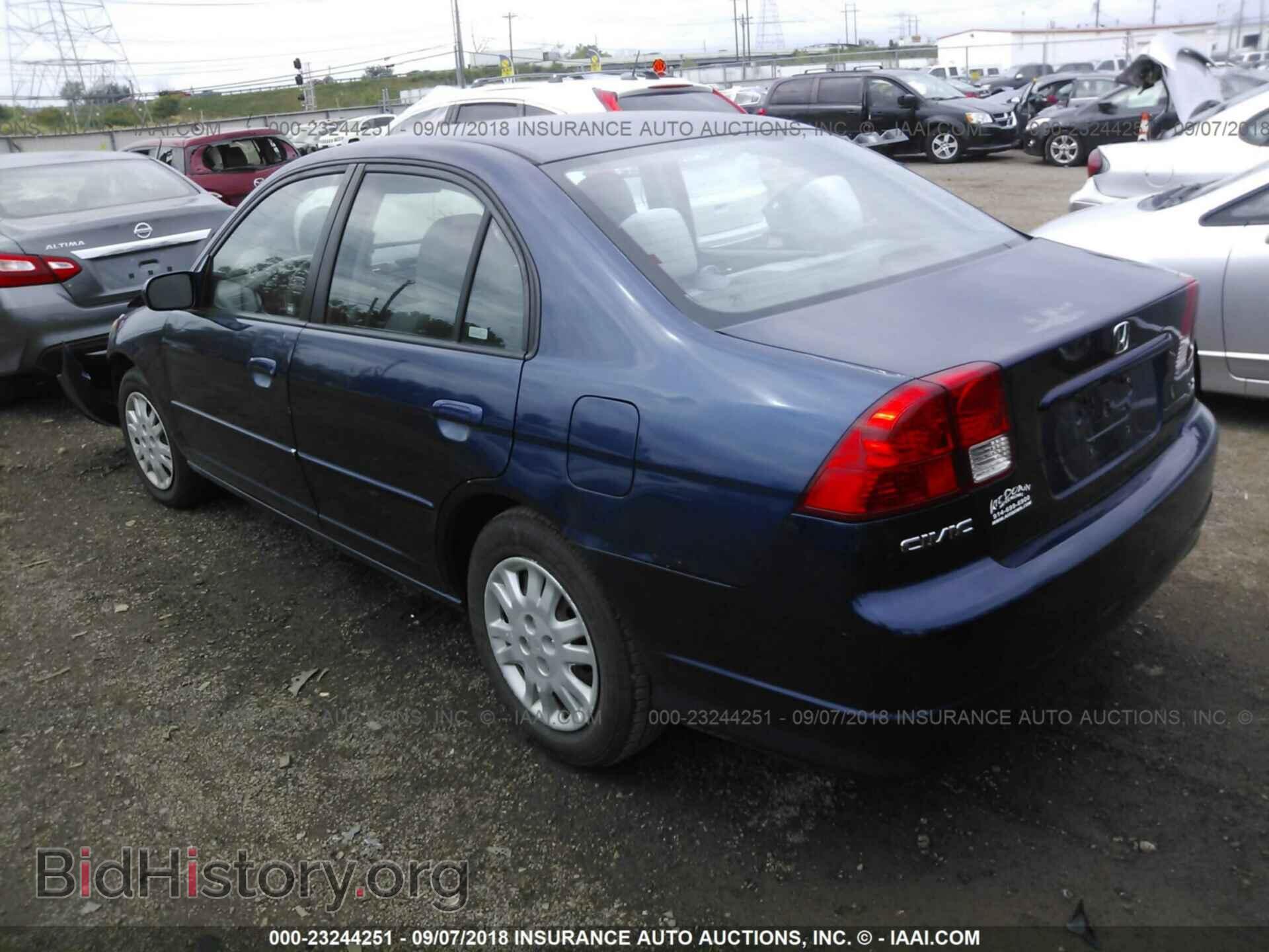 2005 HONDA CIVIC - VIN: 2HGES16565H564703 - Фото 3