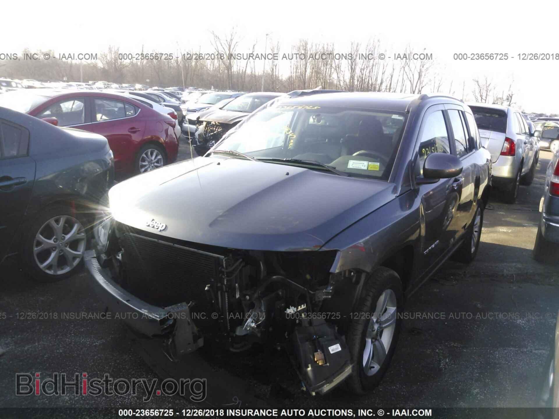 2015 JEEP COMPASS - VIN: 1C4NJDEB4FD396441 - Фото 2