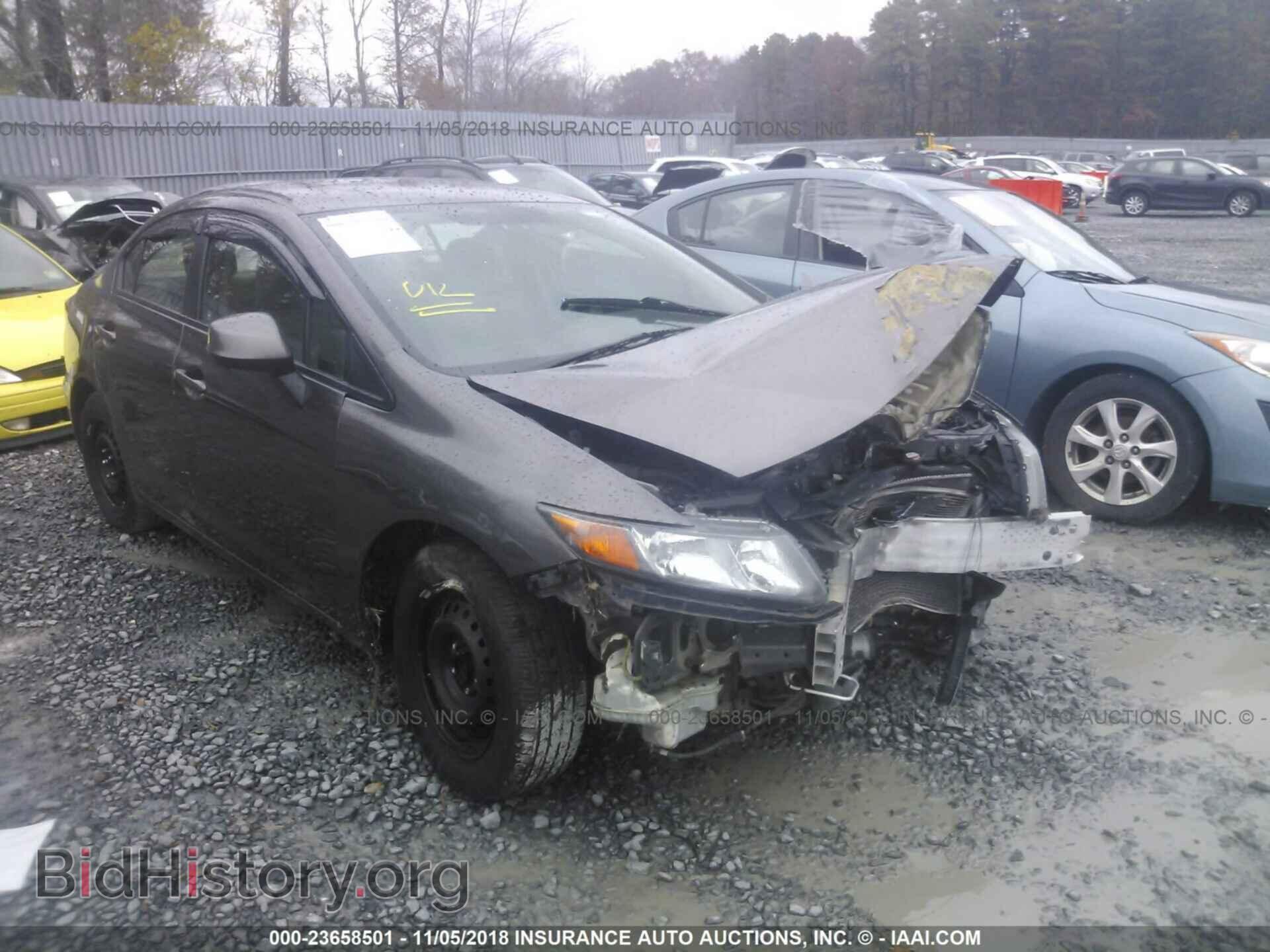 Фотография 2HGFB2F58CH539535 - HONDA CIVIC 2012