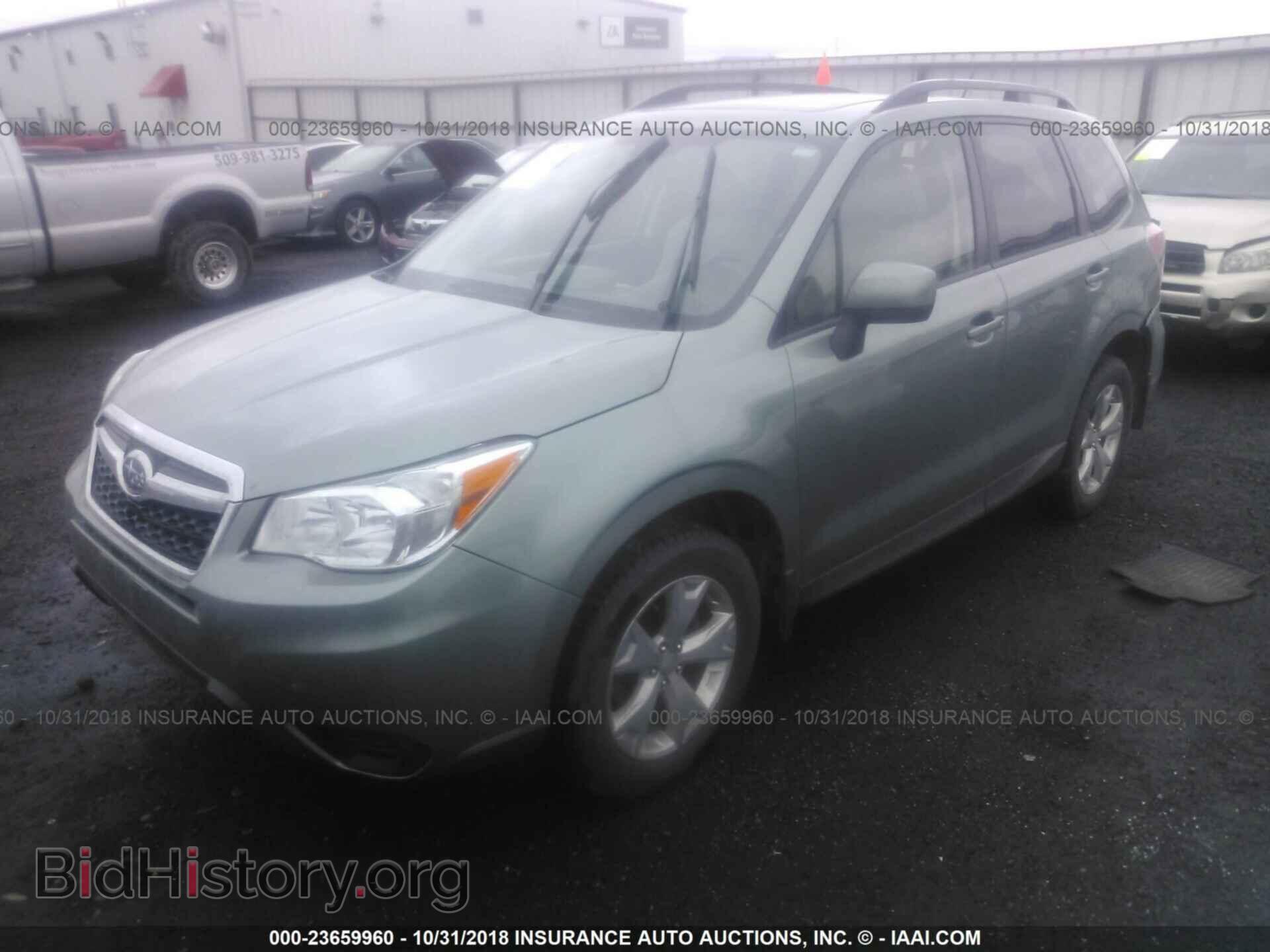 2015 SUBARU FORESTER - VIN: JF2SJAGC3FH446005 - Фото 2
